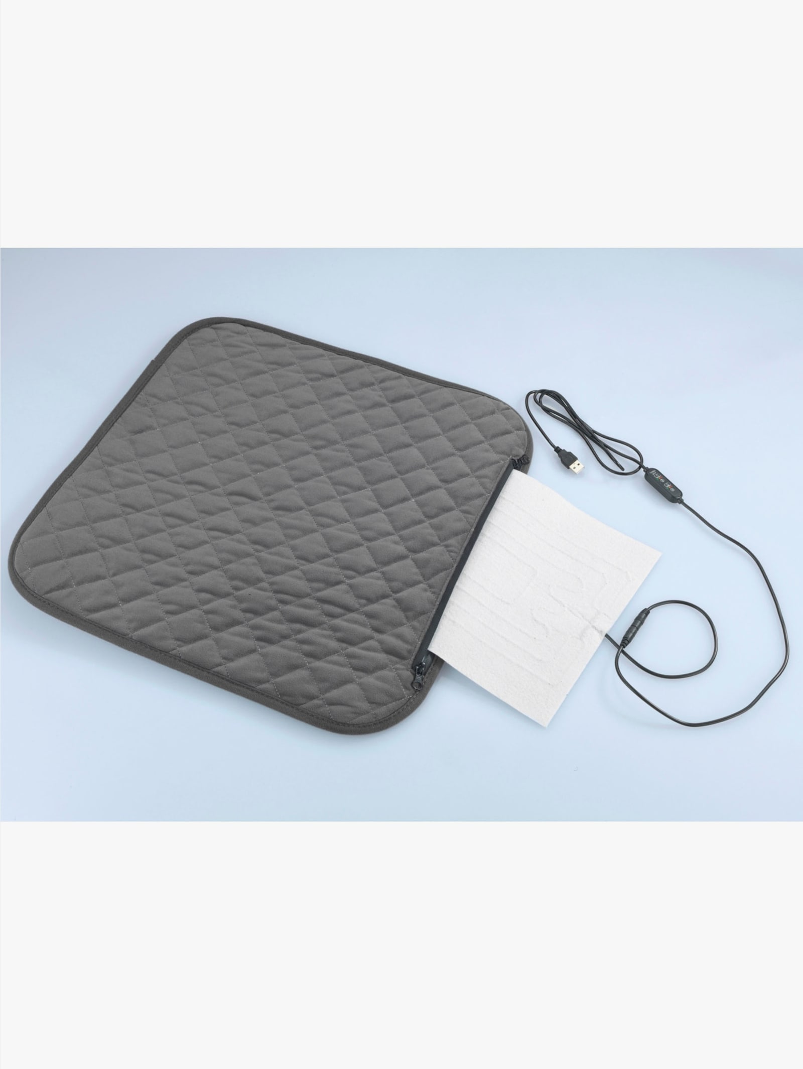 Warmtekussen - grijs