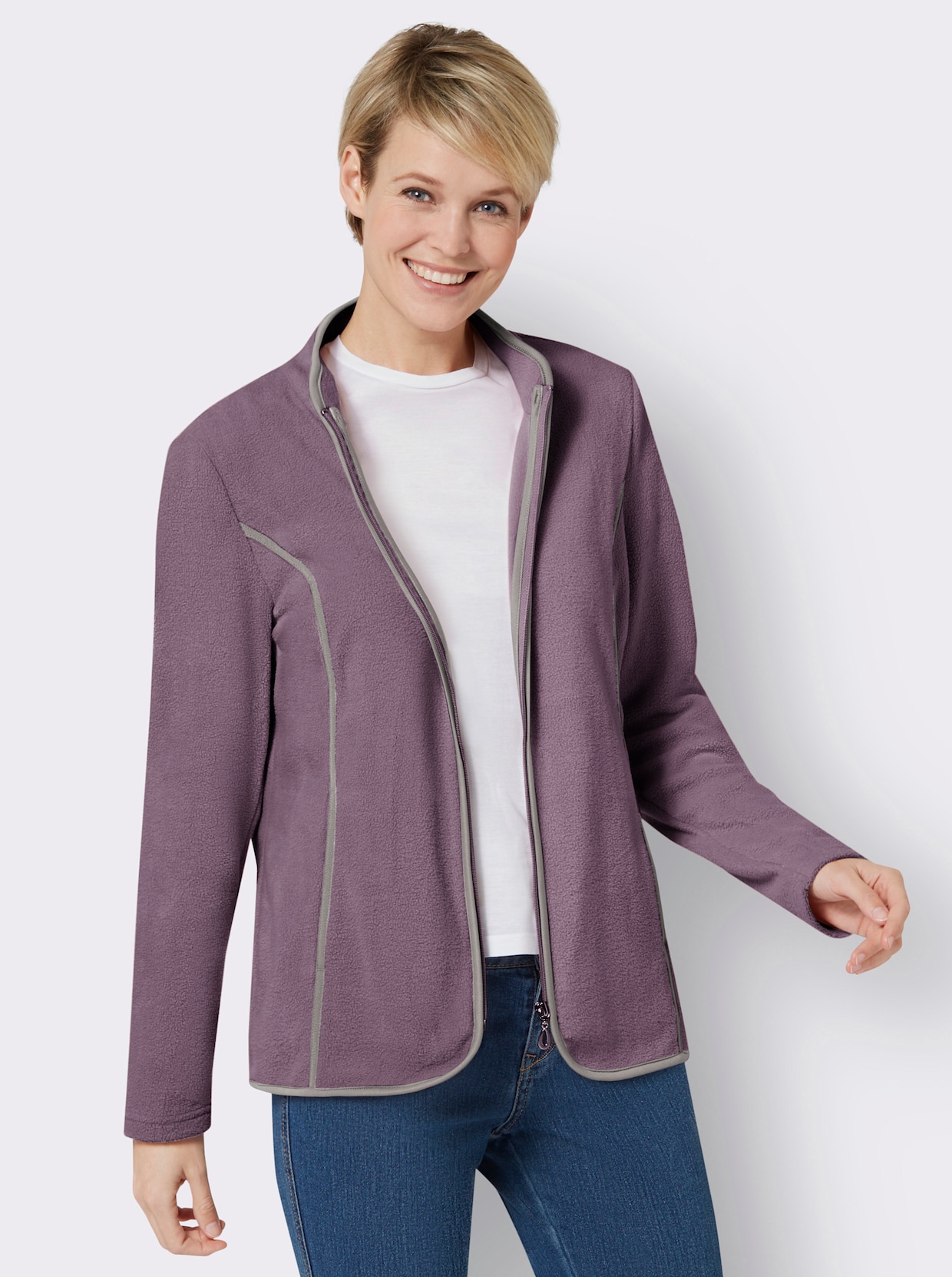 Fleece-Jacke - feige