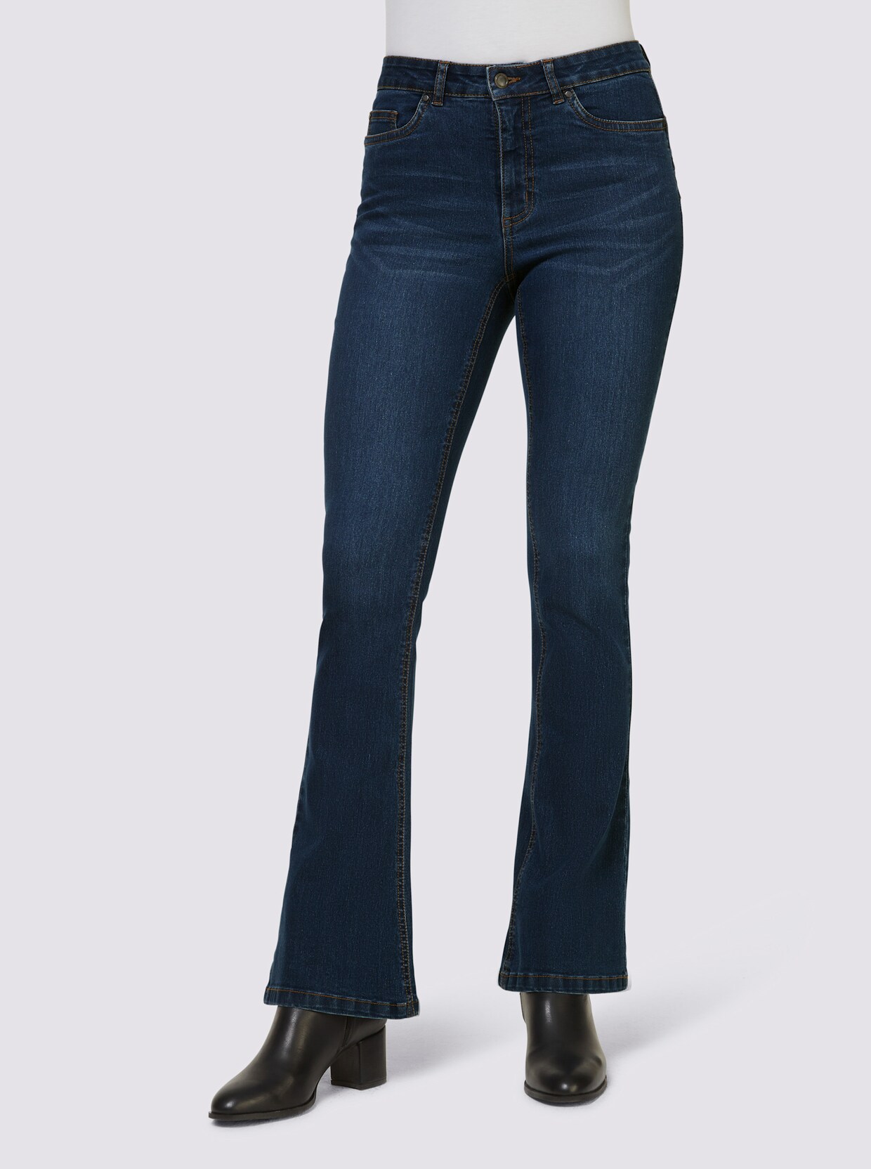 heine Jeans - blue-stone-washed