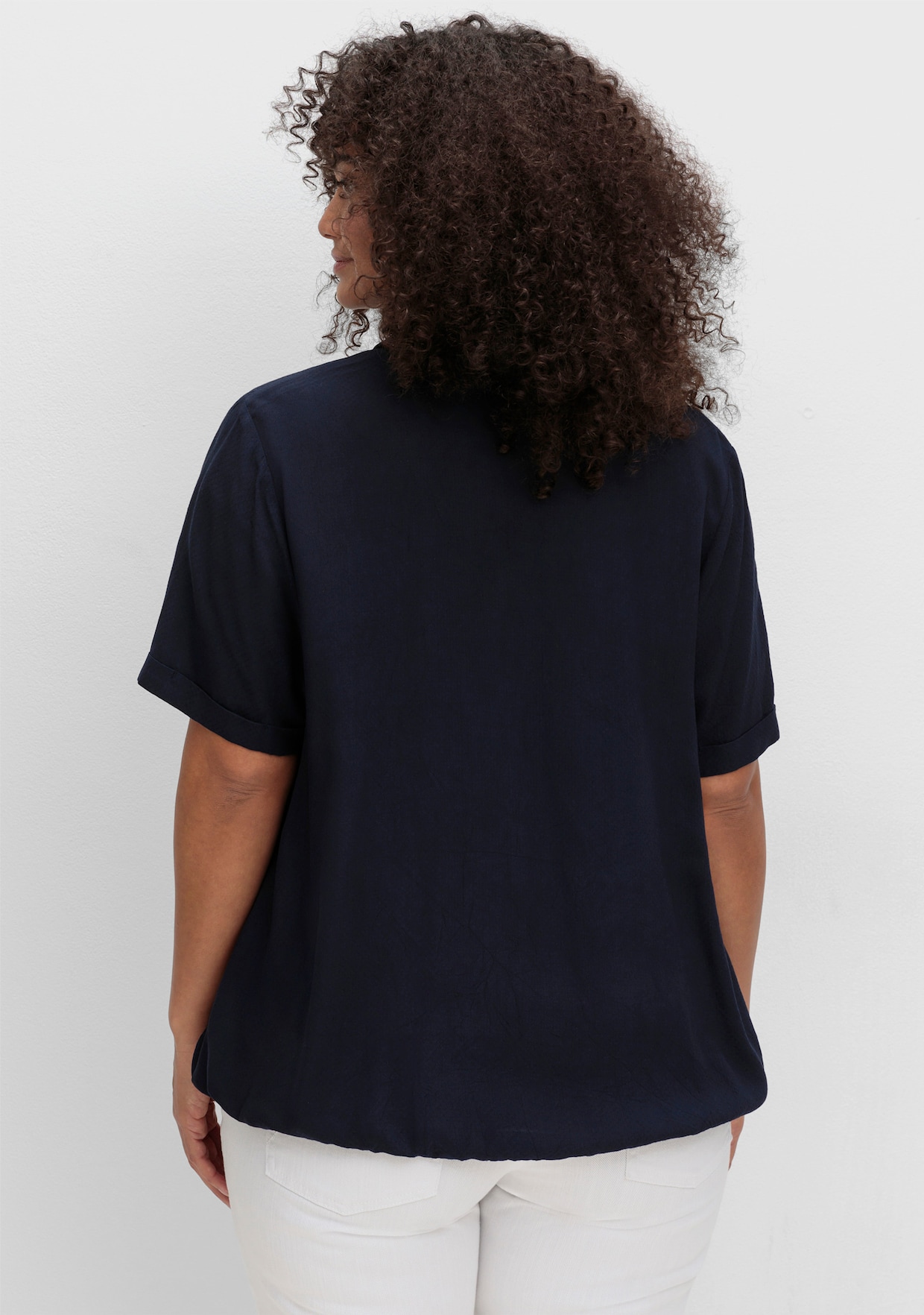 sheego Tuniek - diepblauw