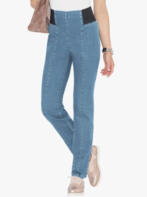 Jeans - blue-bleached