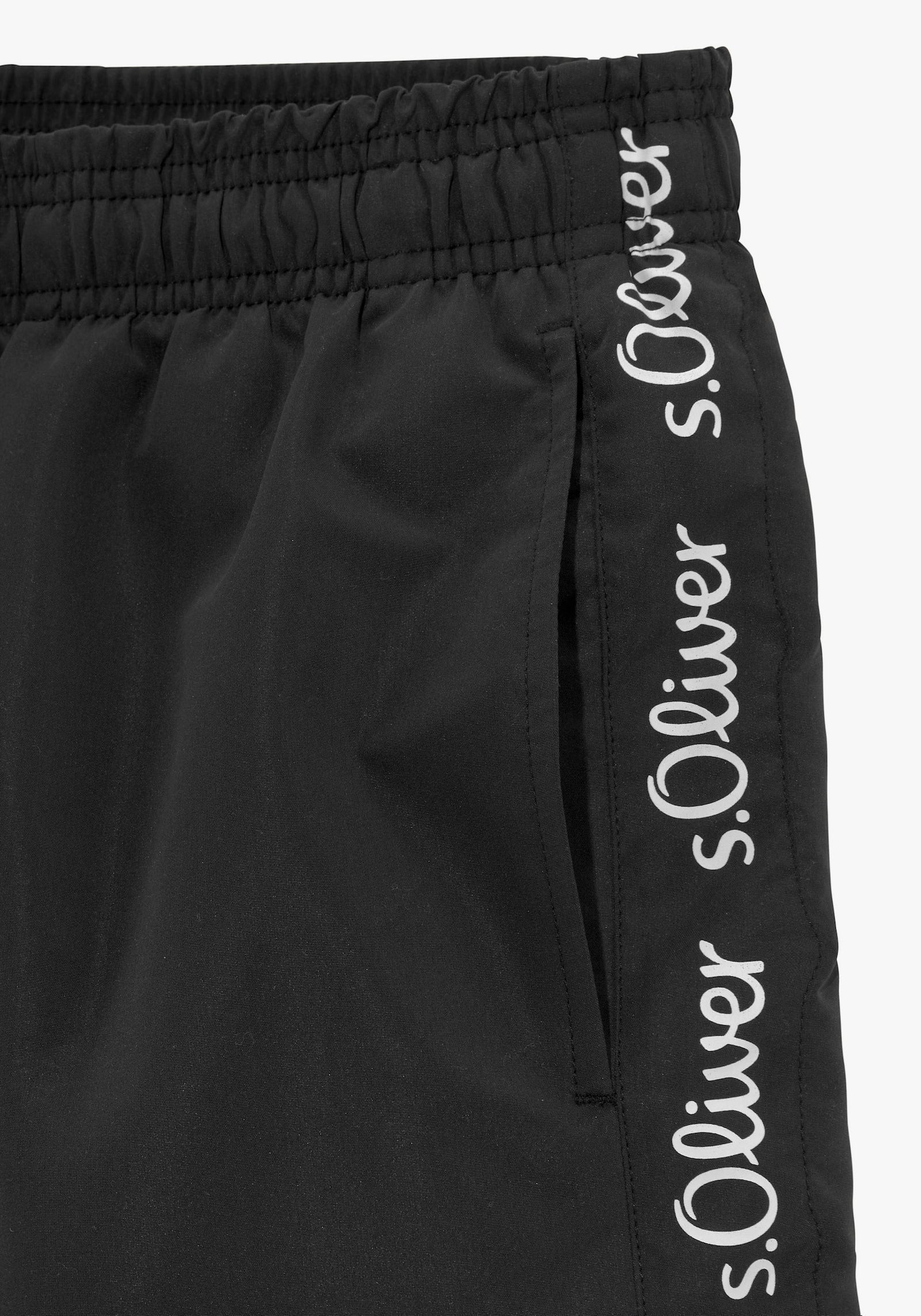 s.Oliver Badeshorts - schwarz