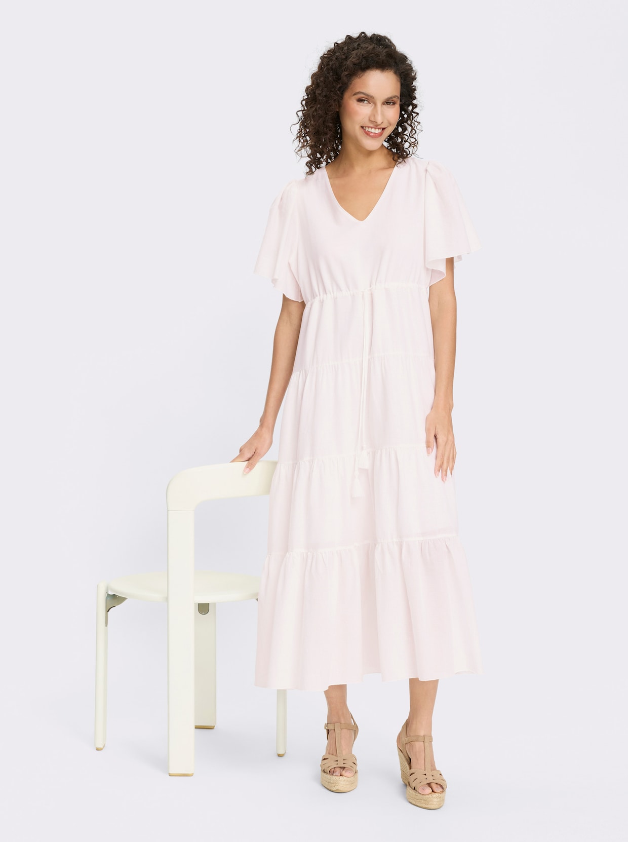 heine Baumwollkleid - weiss