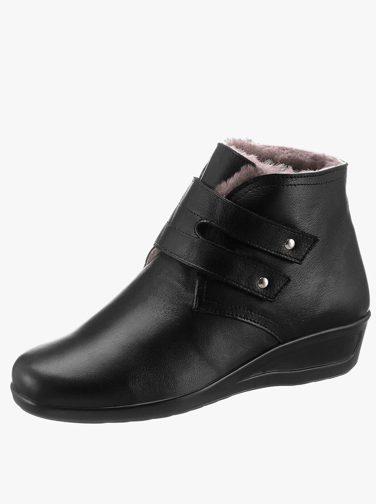 Stiefelette - schwarz