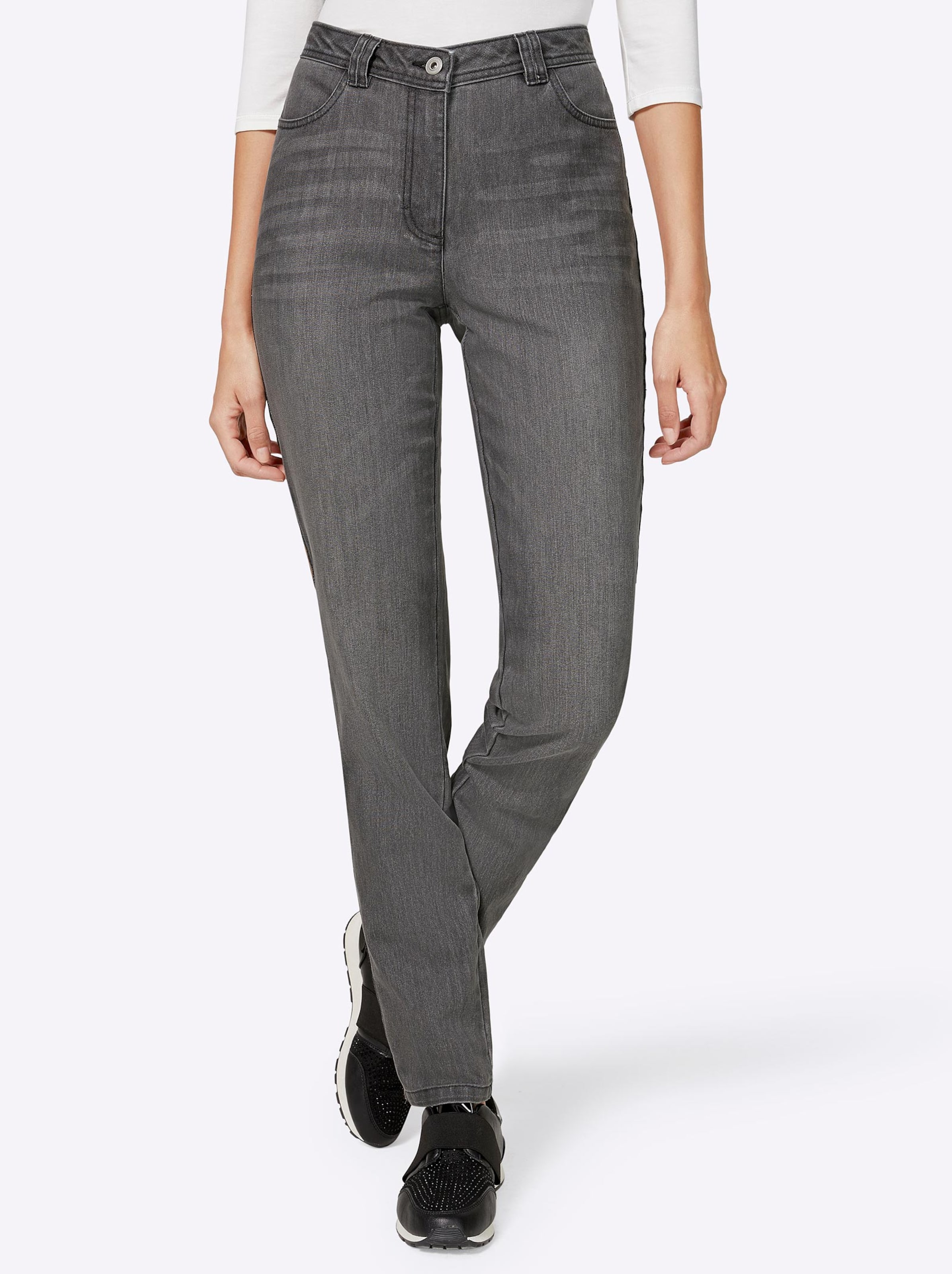Damenmode Jeans Jeans in grey-denim 
