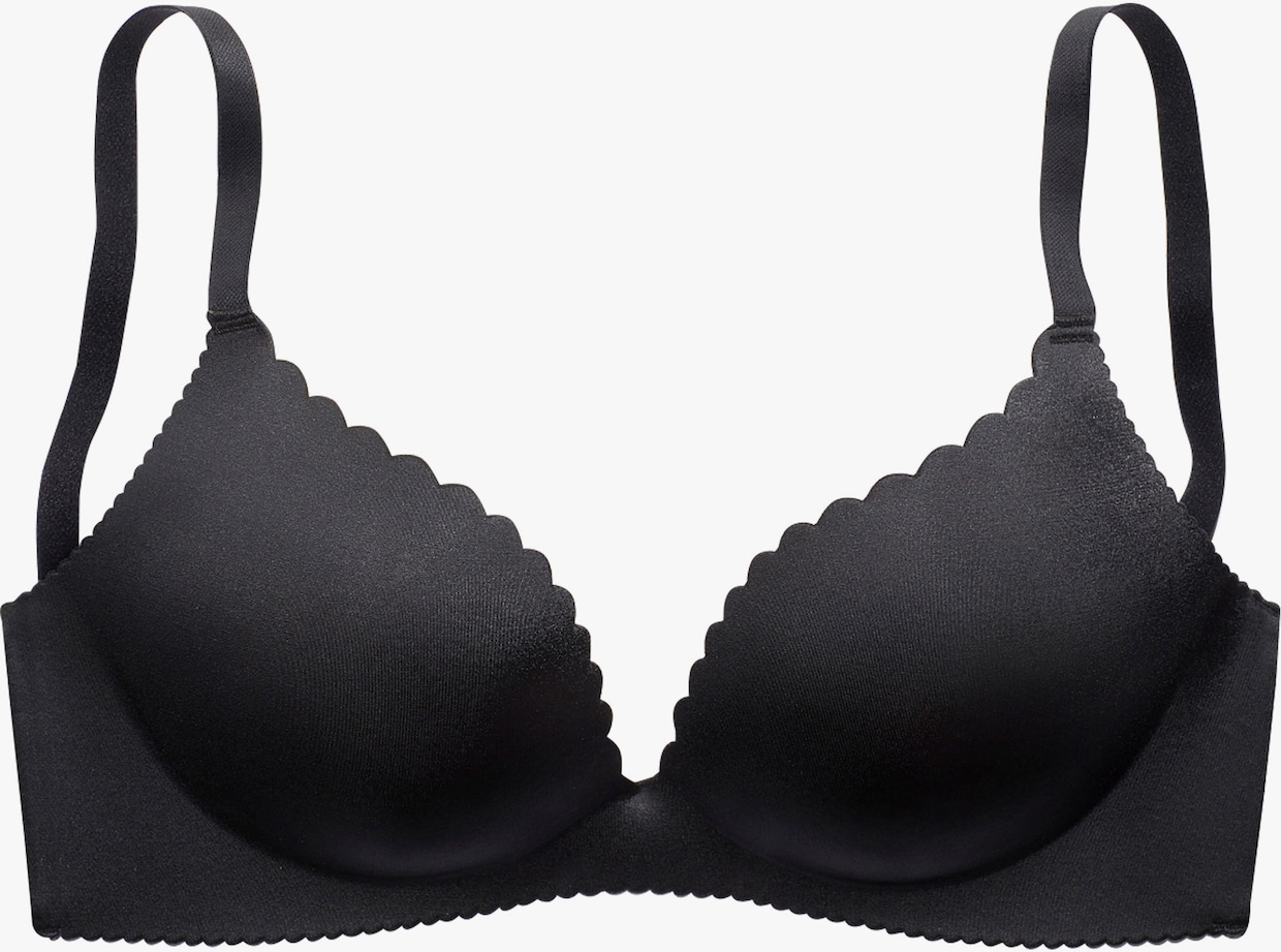 LASCANA Push-up-BH - schwarz