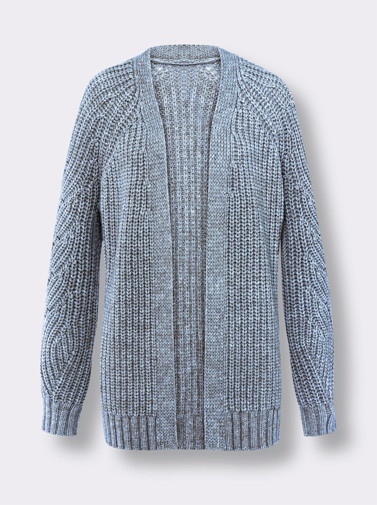 heine Strickjacke - eisblau