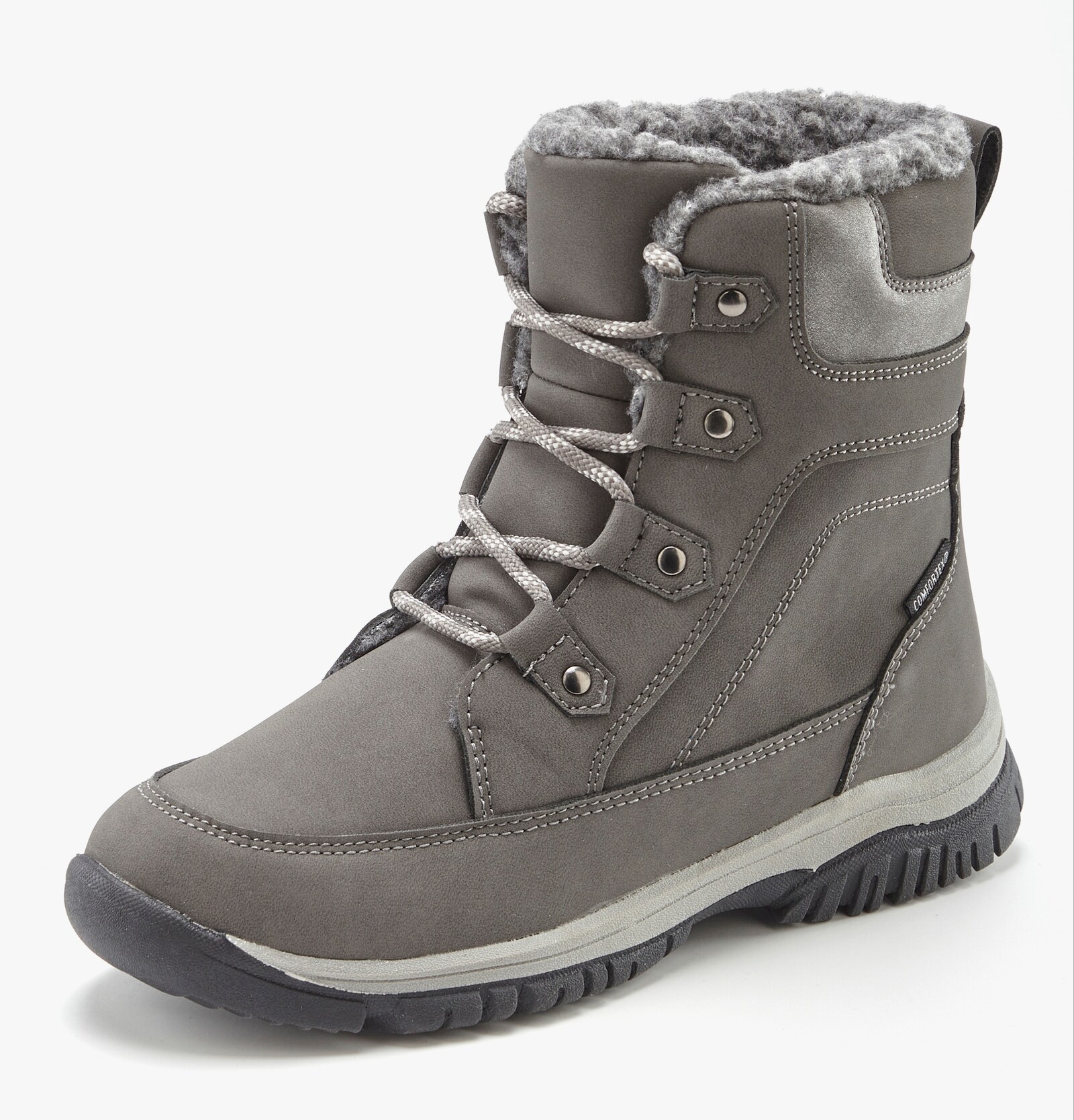 LASCANA Stiefelette - grau