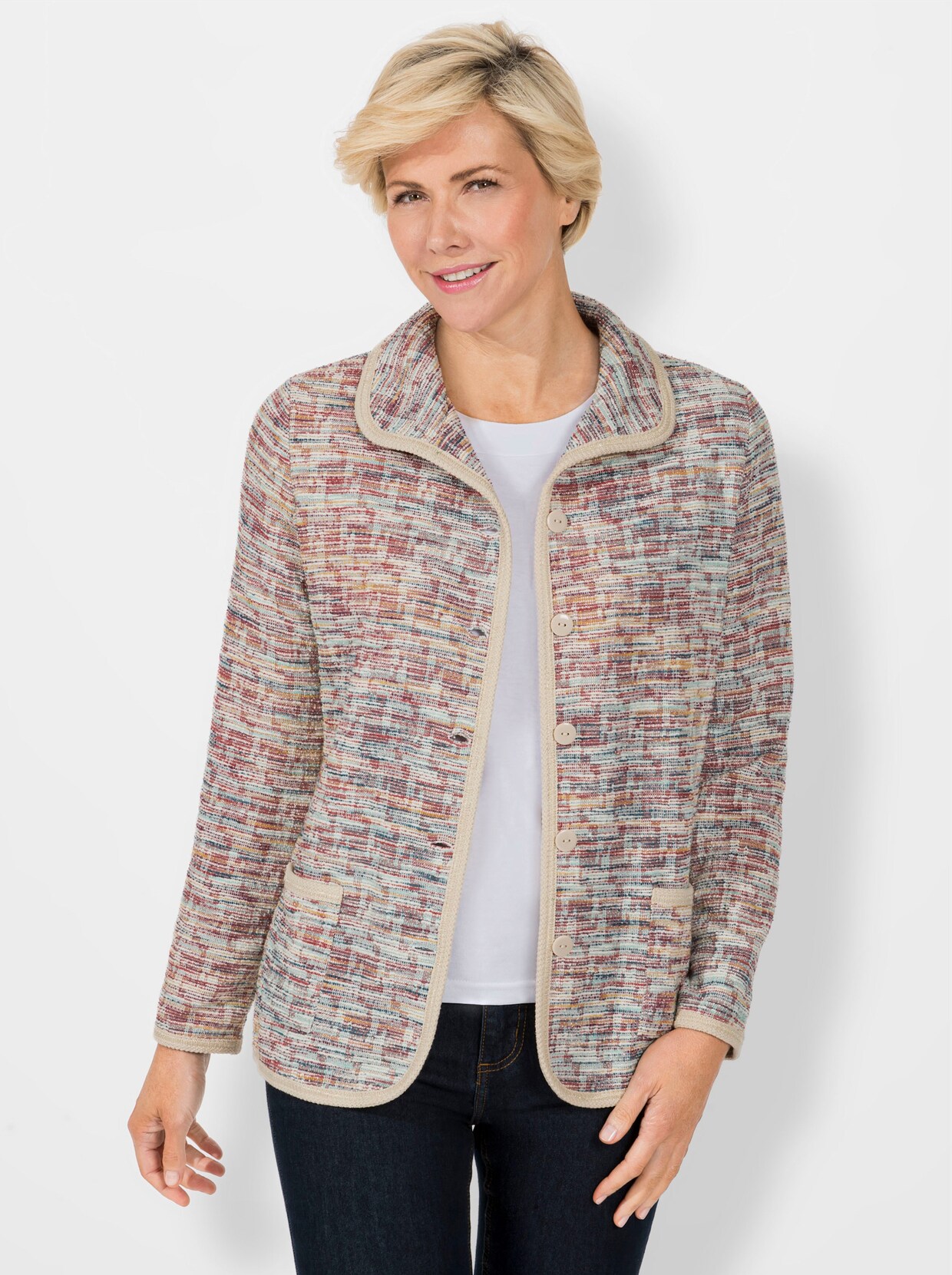 Blazer - sand-erika-meliert