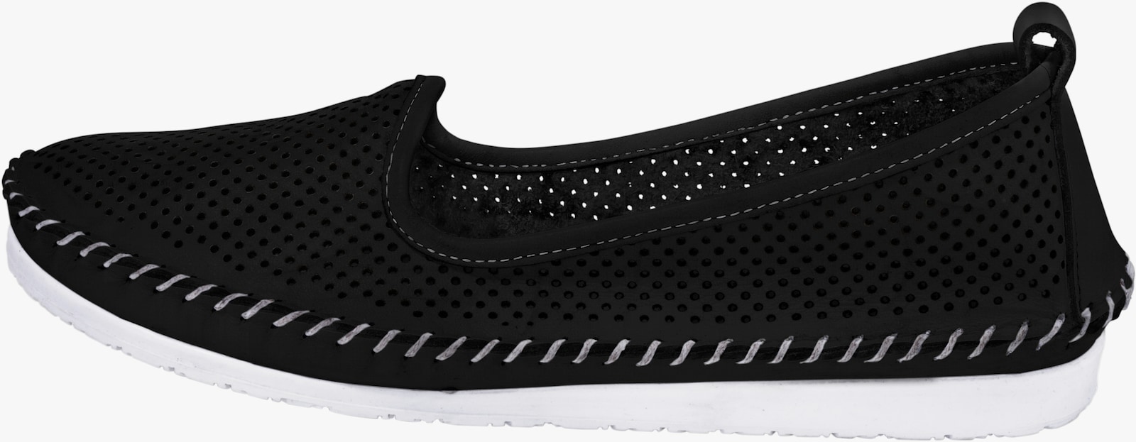 Andrea Conti Slipper - schwarz