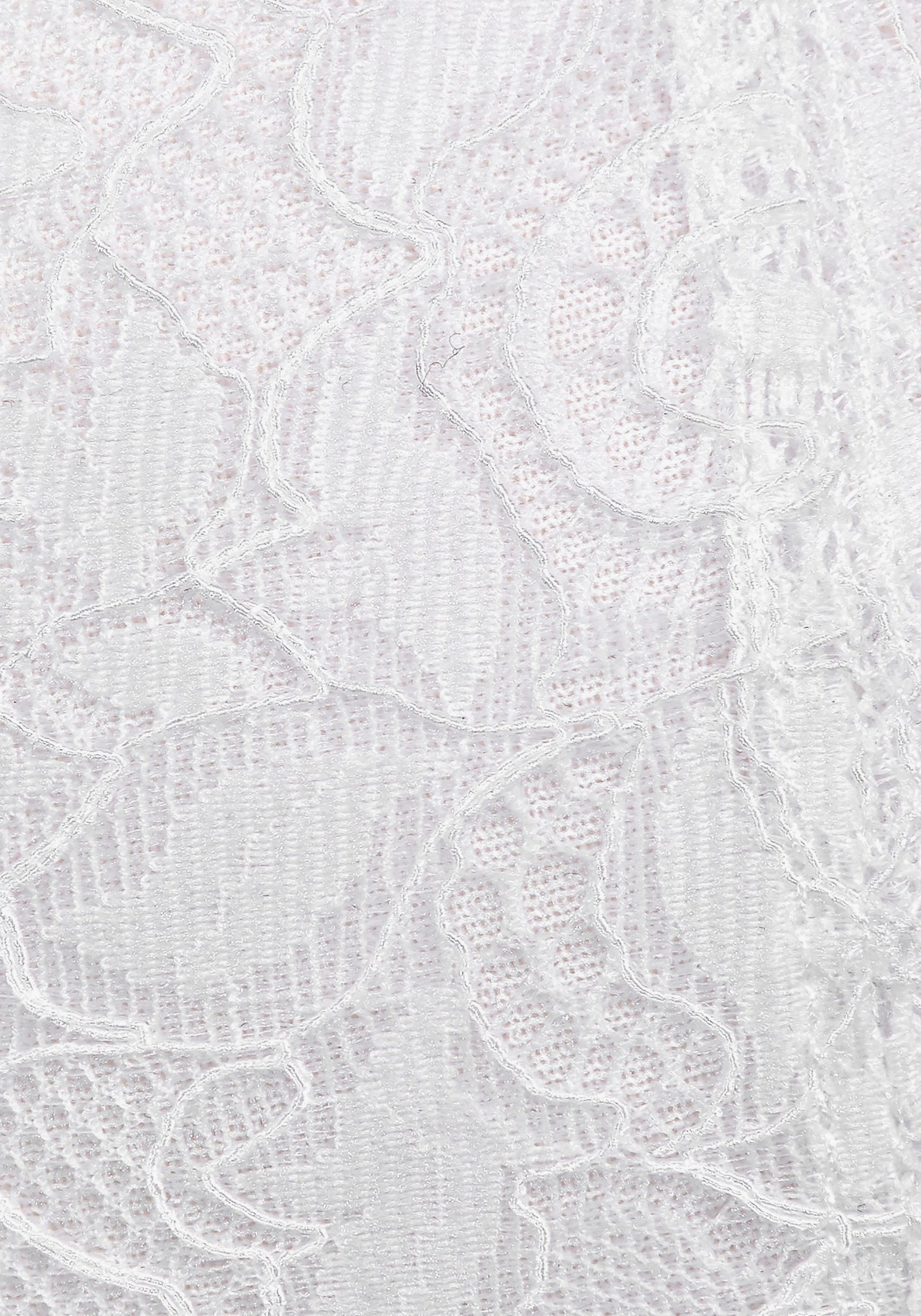 petite fleur Balconette-BH - weiß+schwarz