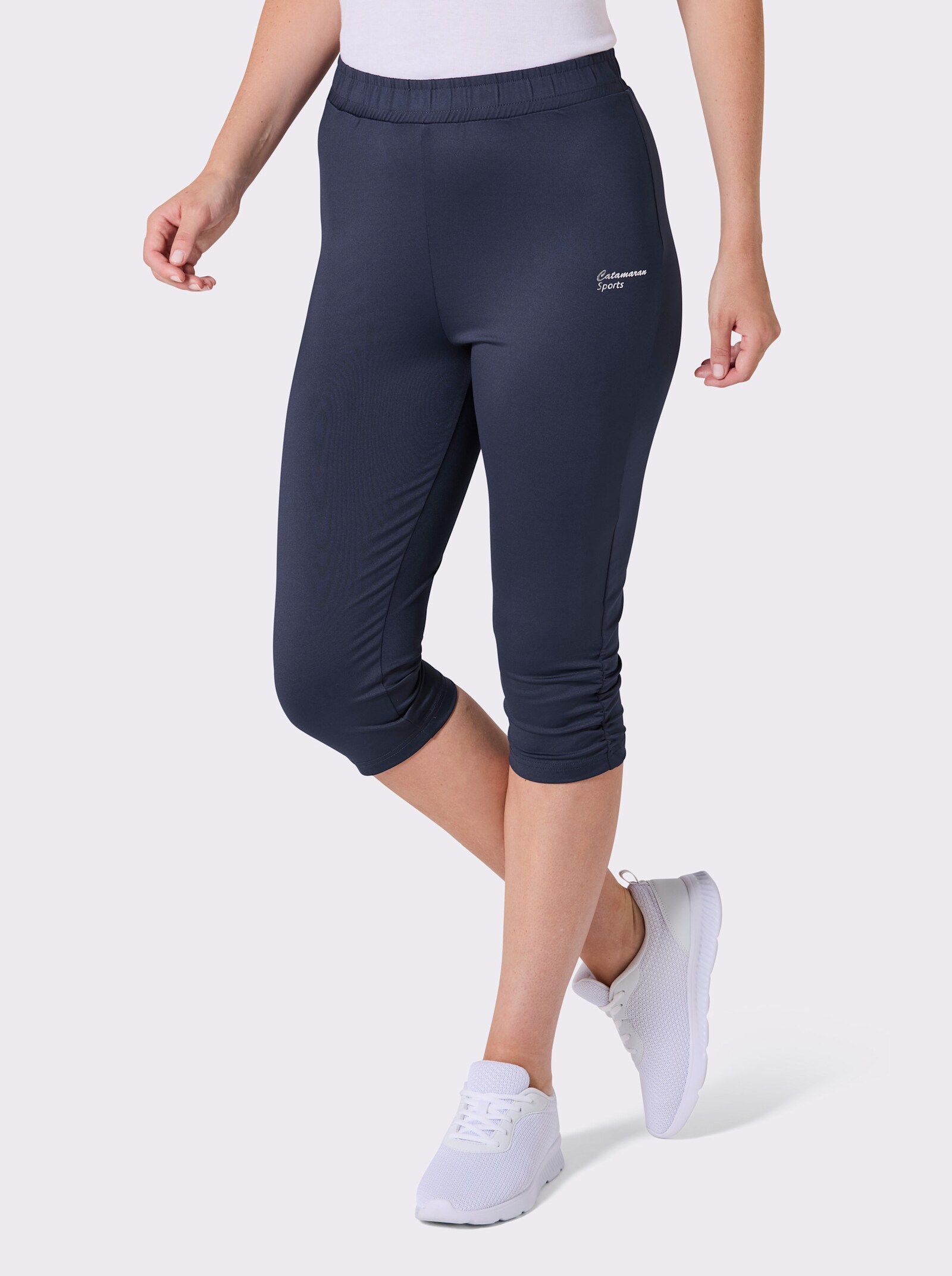 Catamaran Sports Sporthose mit seitlichen Raffungen - marine