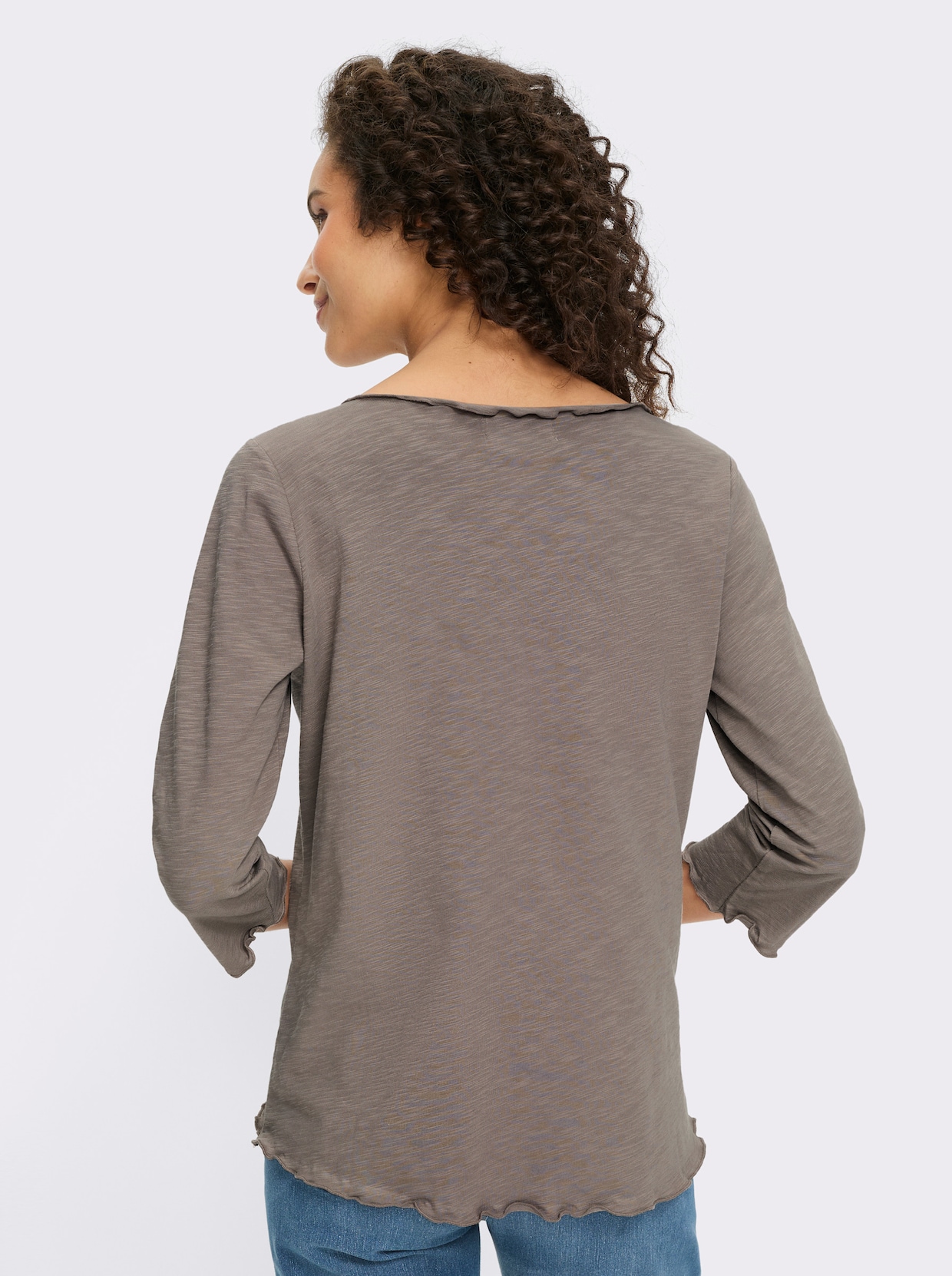 heine Shirt-Set - taupe-champagner