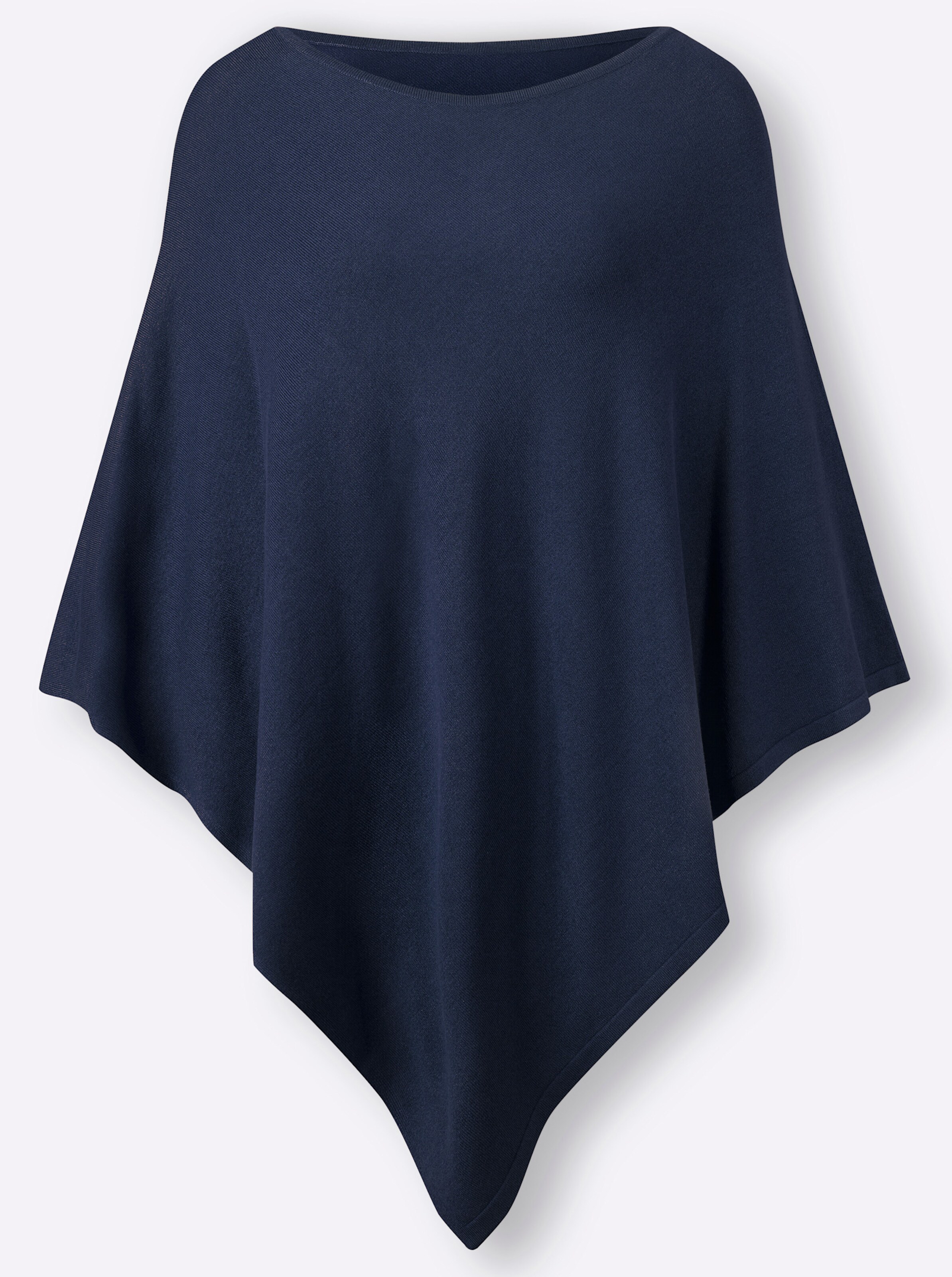 Gebreide poncho