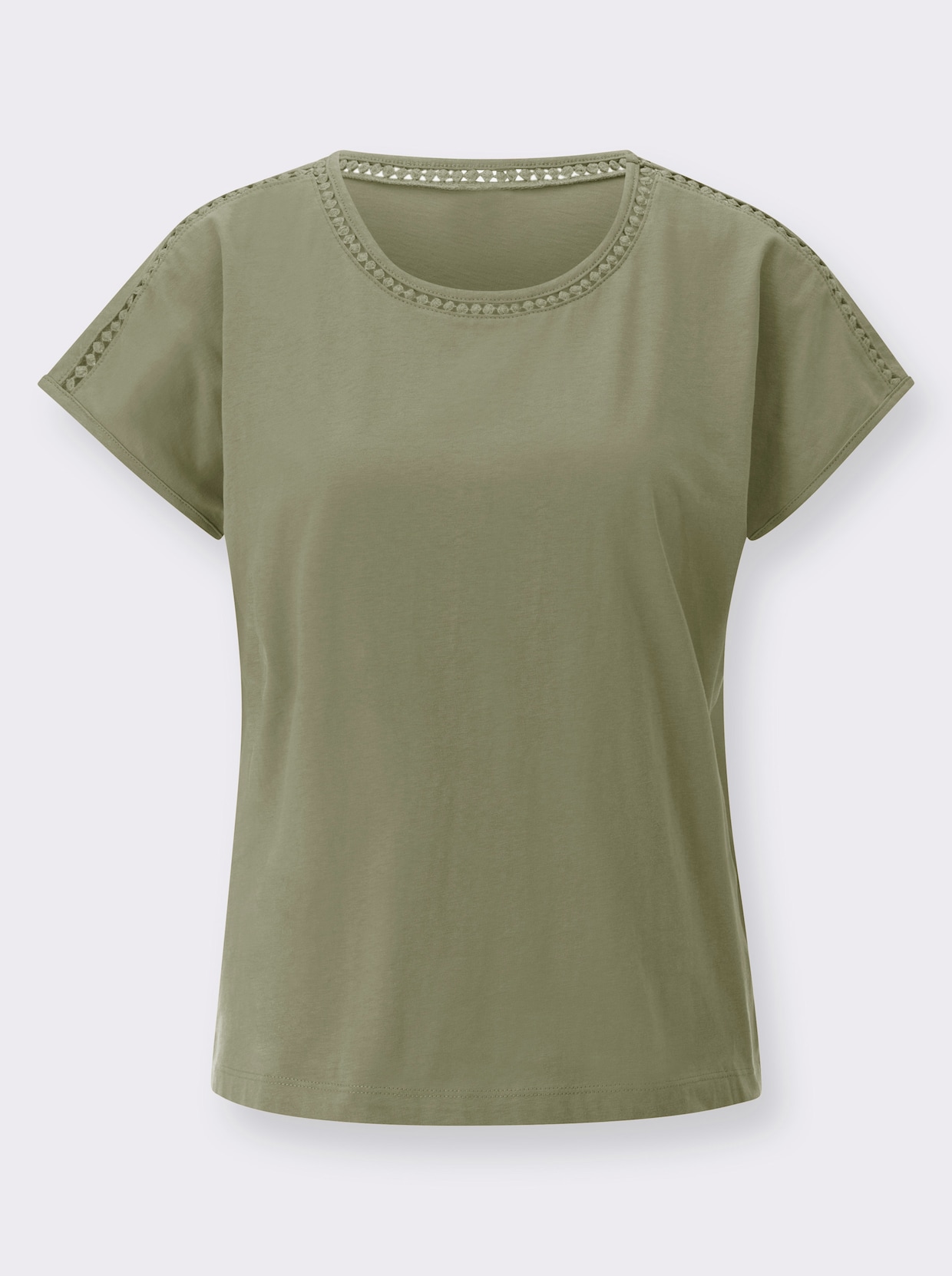 Tričko s krátkým rukávem - khaki