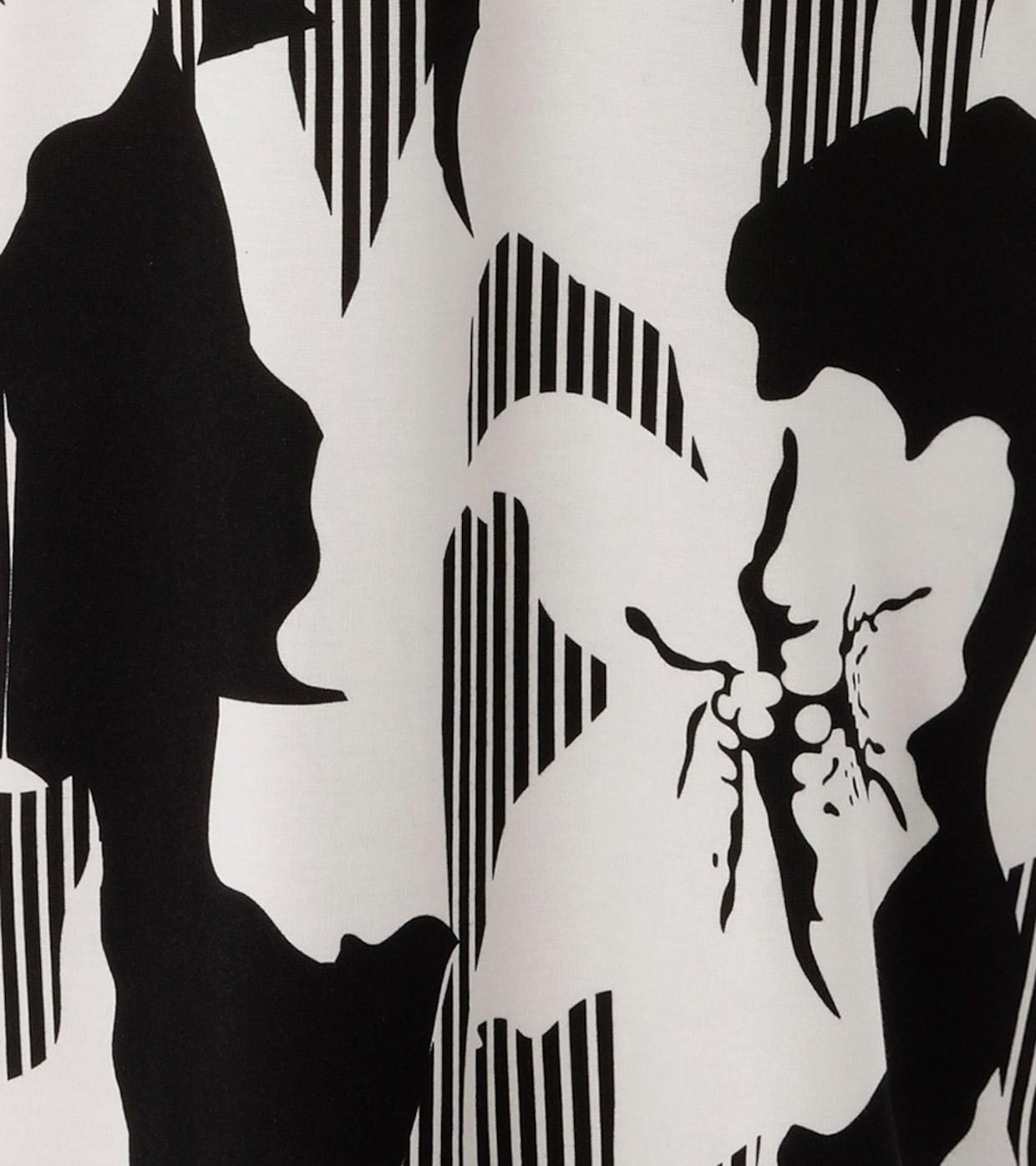 Aniston PLUS Jerseykleid - schwarz-weiß