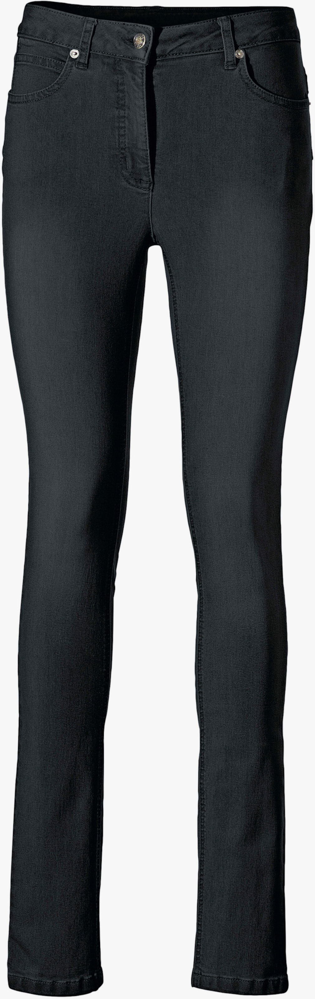 heine Skinny Jeans im Used-Look - black denim
