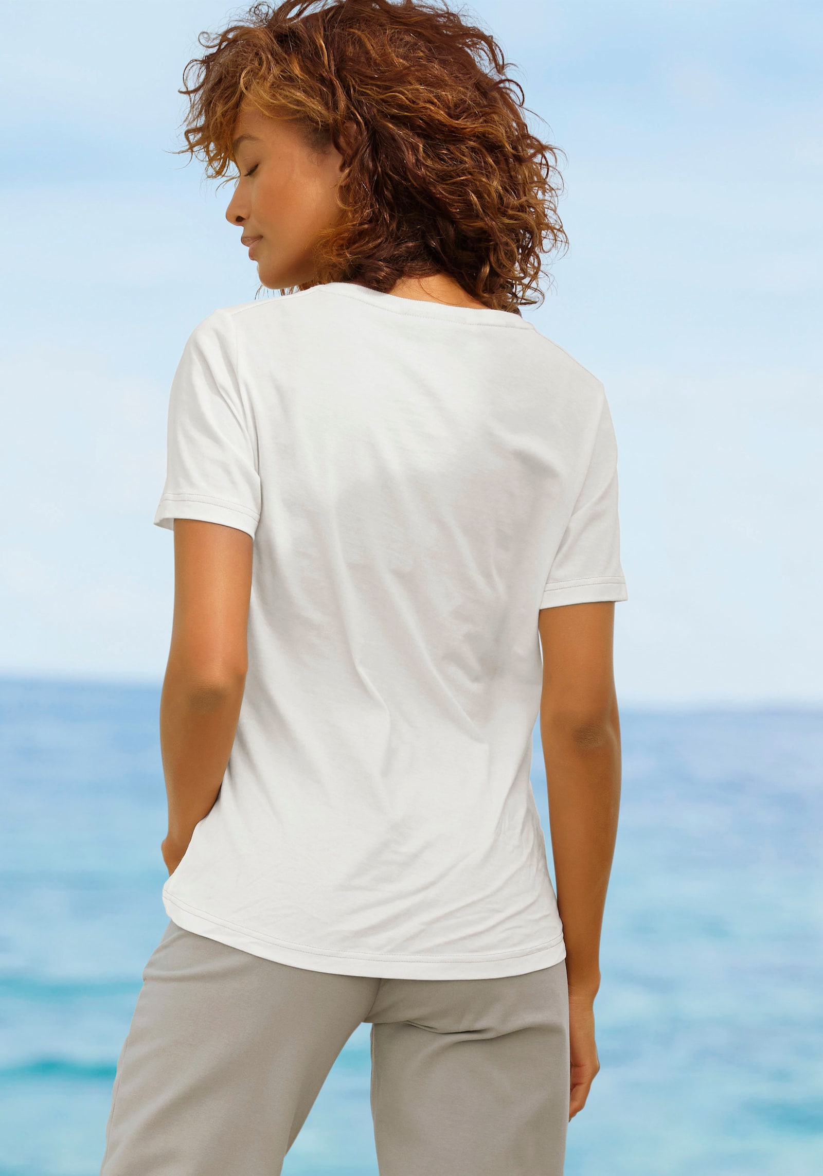 Elbsand T-shirt - crème