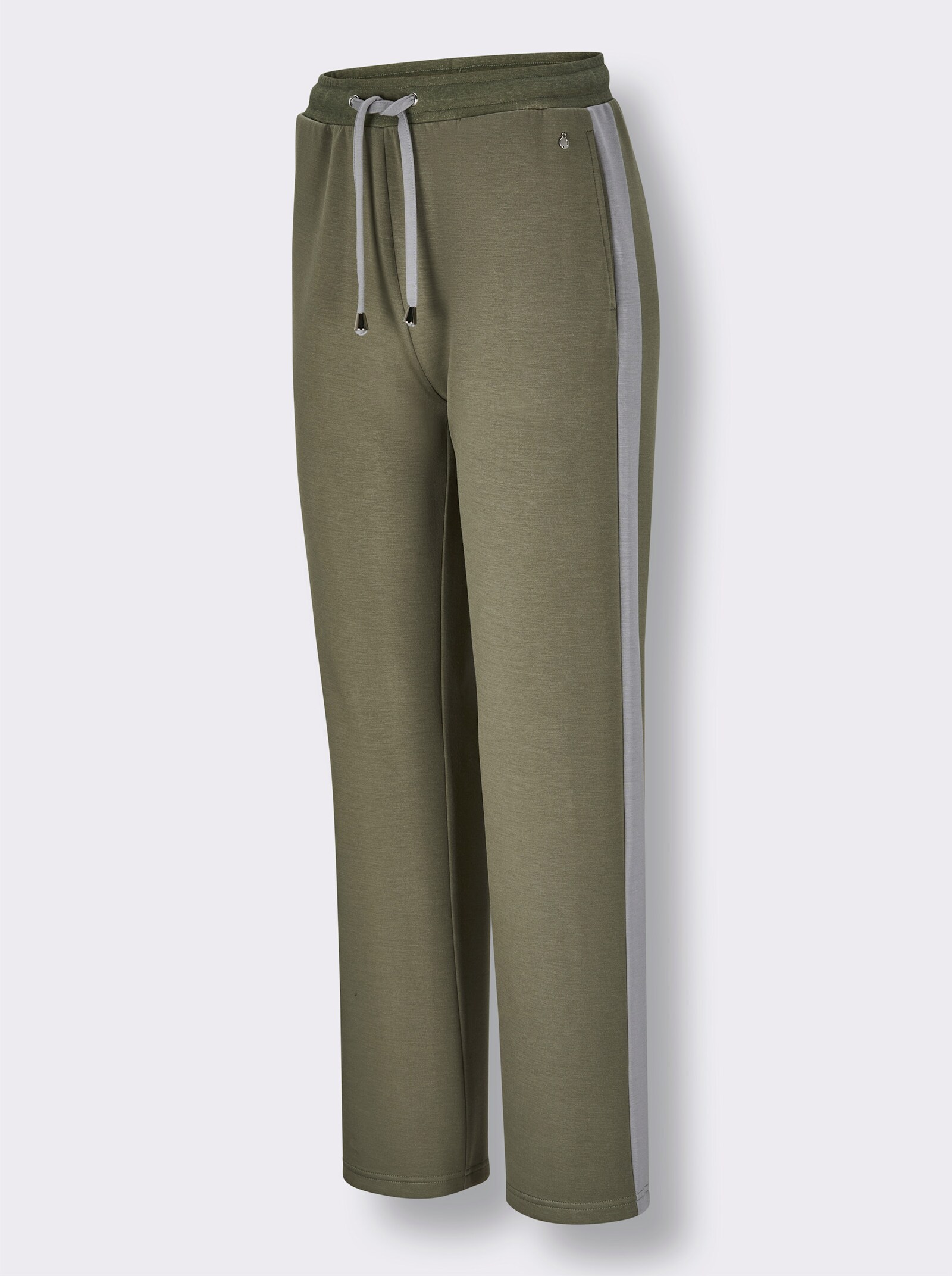 CREATION L PREMIUM Modal-Mix-Hose - khaki-steingrau