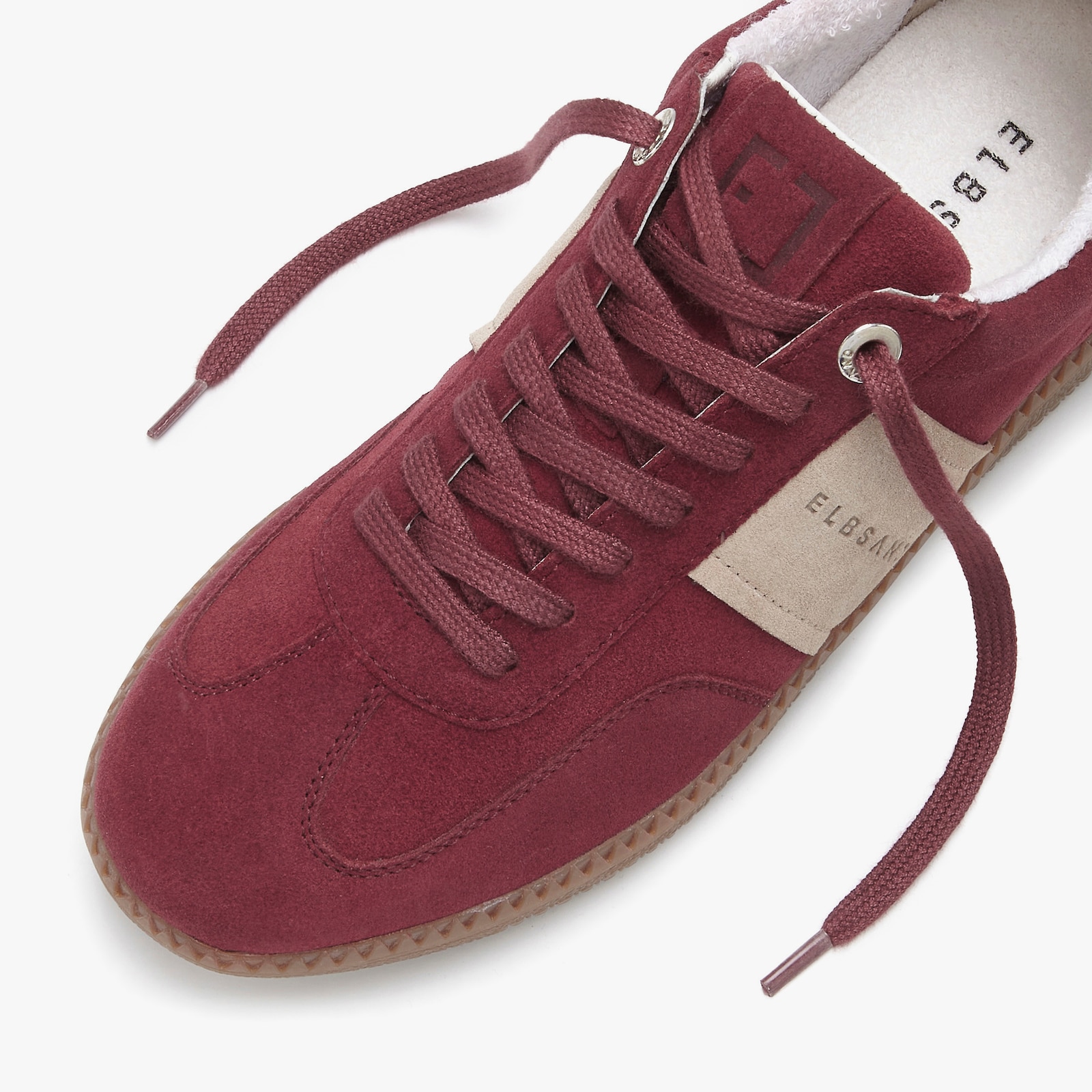 Elbsand Sneaker - bordeaux-beige