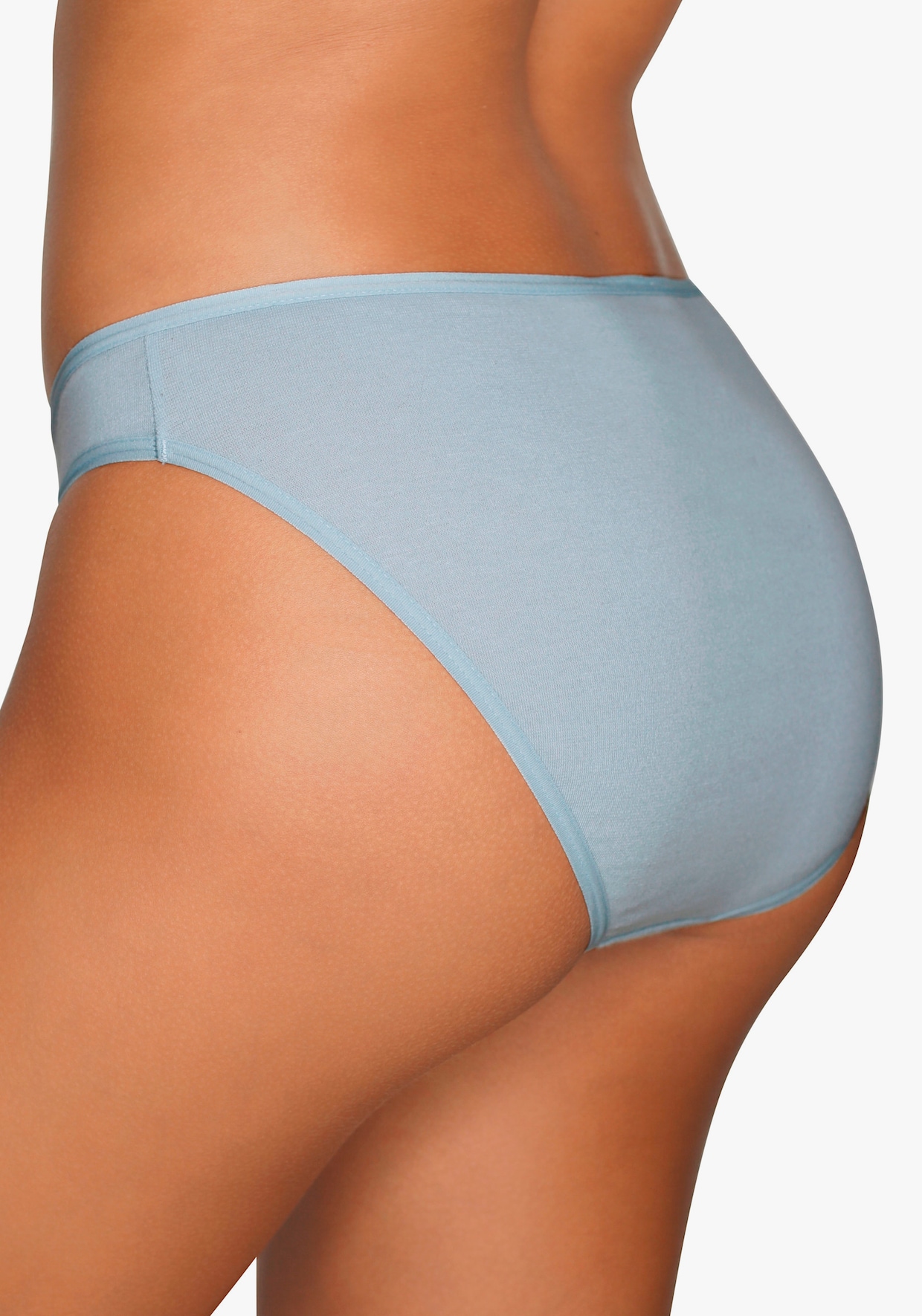 petite fleur Bikinislip - blau, apricot mix