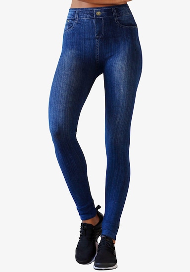 Buffalo Jeansleggings - blu denim 1670