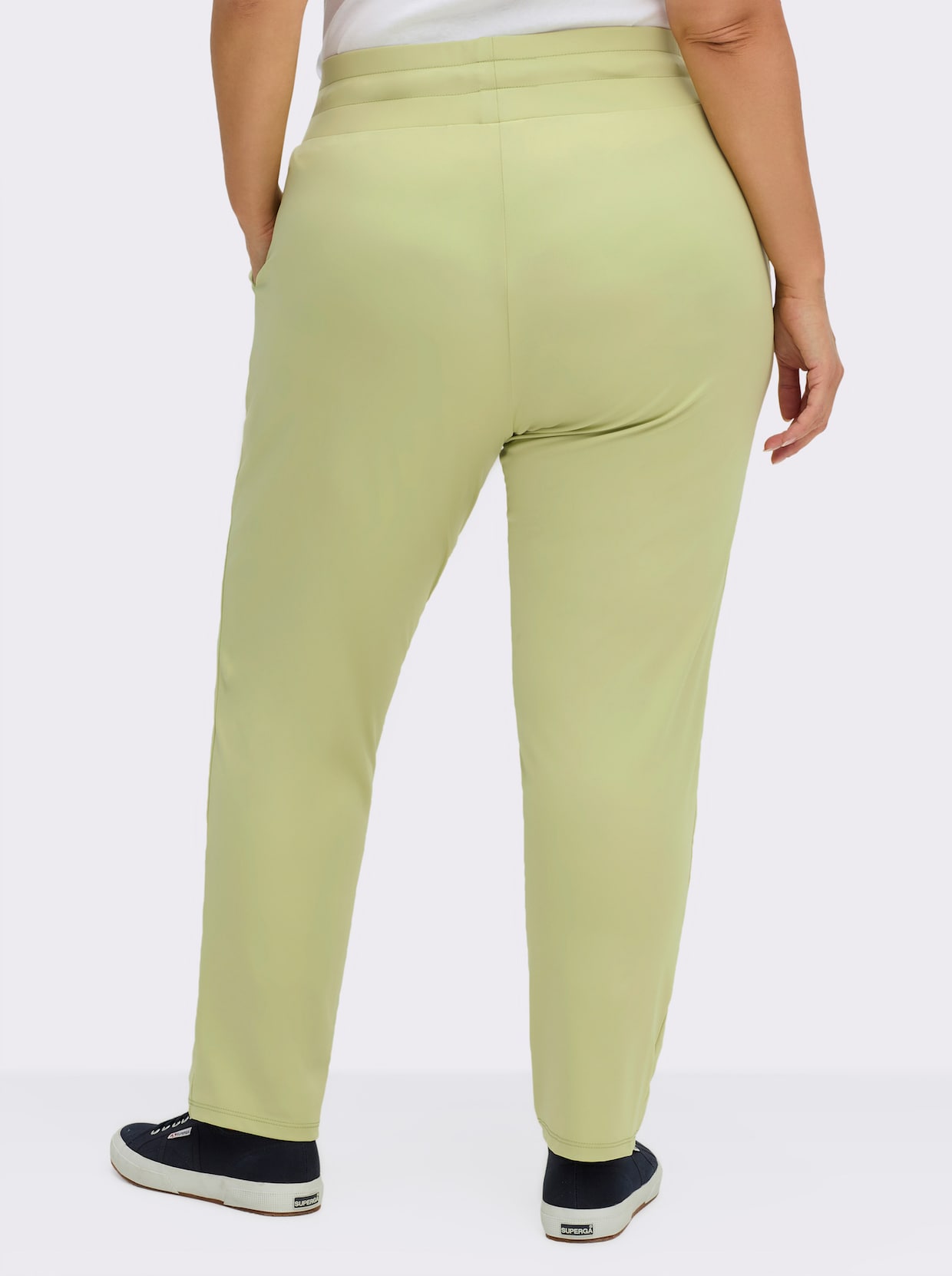 Schlupfhose in Stretch-Qualität - lindgrün