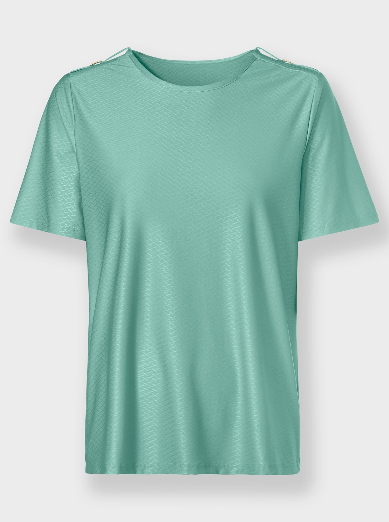 Shirt - blaugrün