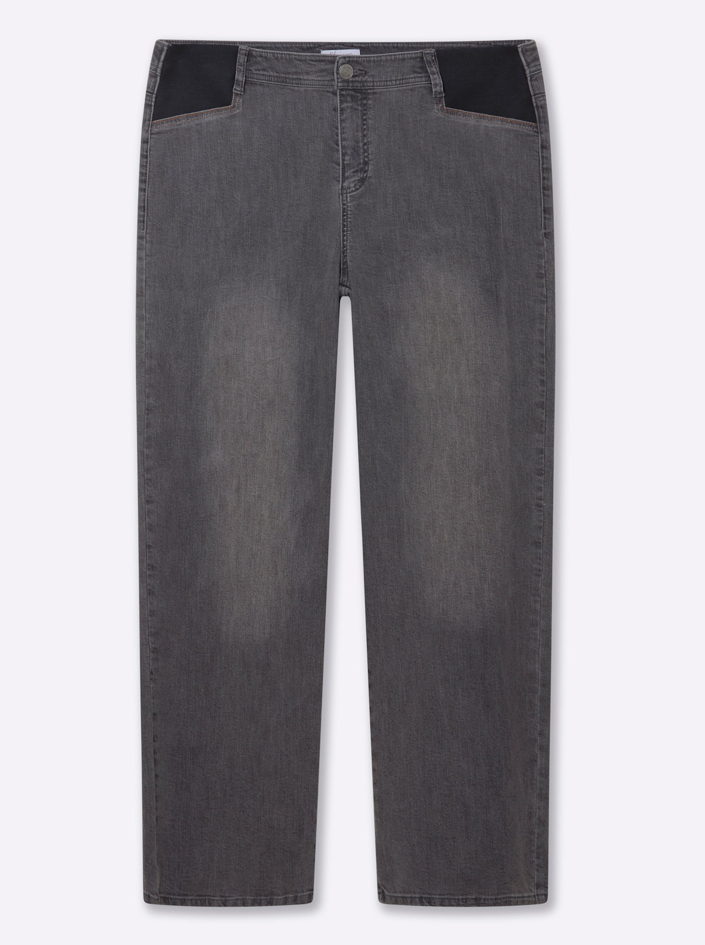 Sheego Damen Anthrazit-Grey-Denim Jeans - Bild 2