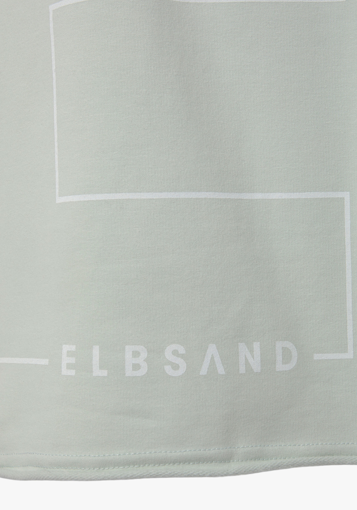 Elbsand Sweatshirt met capuchon - lichtgroen