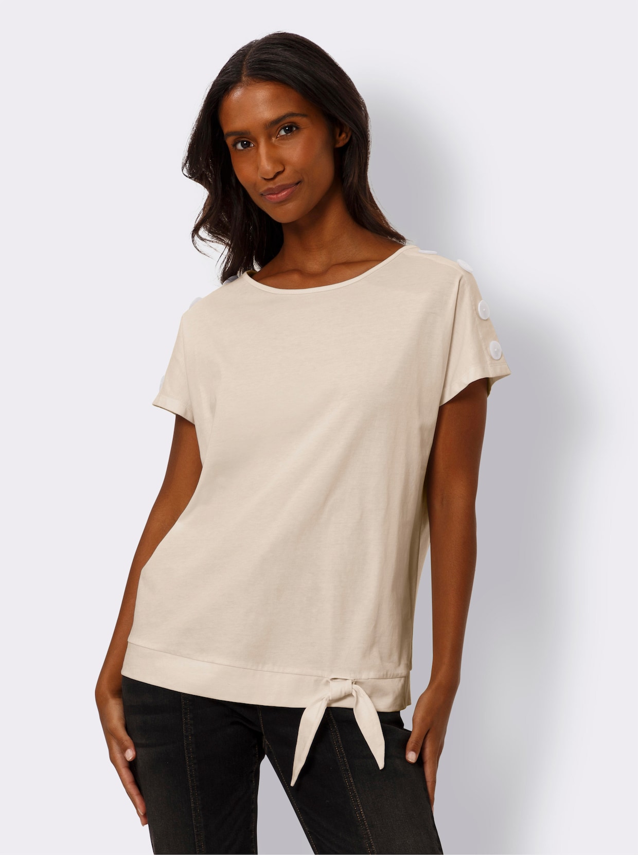 heine T-Shirt - sand