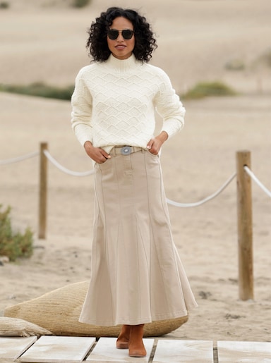 heine Strickpullover - champagner