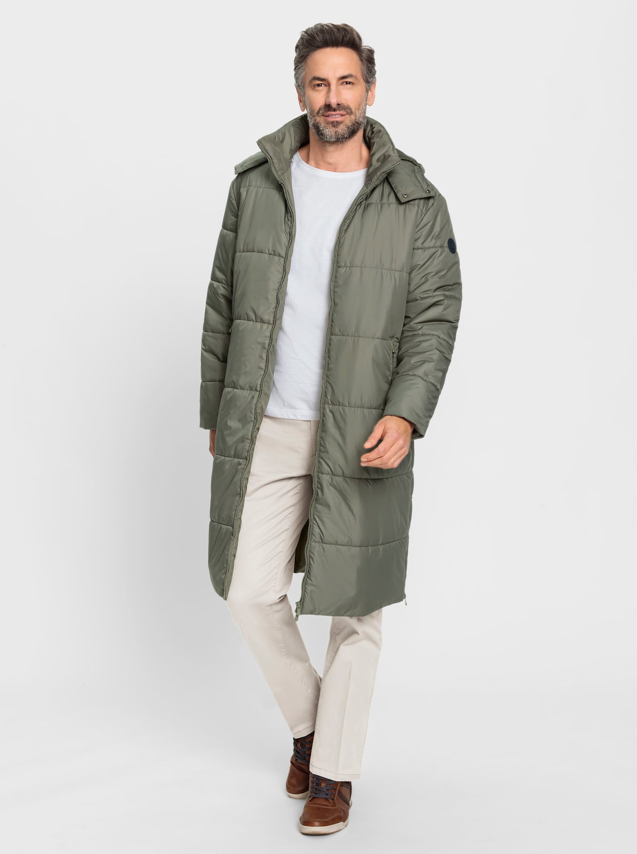 Marco Donati Steppmantel - khaki