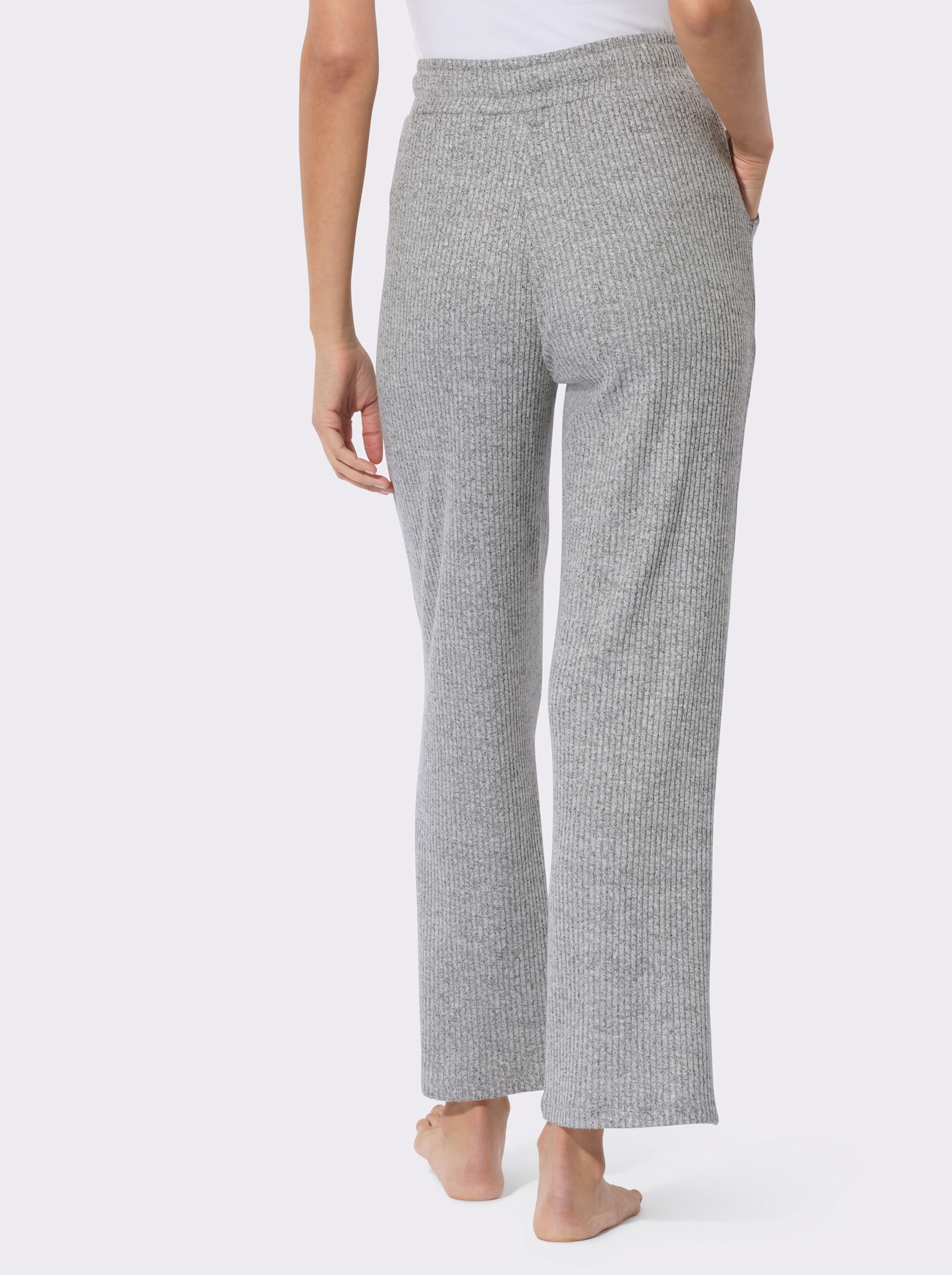feel good Hose - grau-meliert
