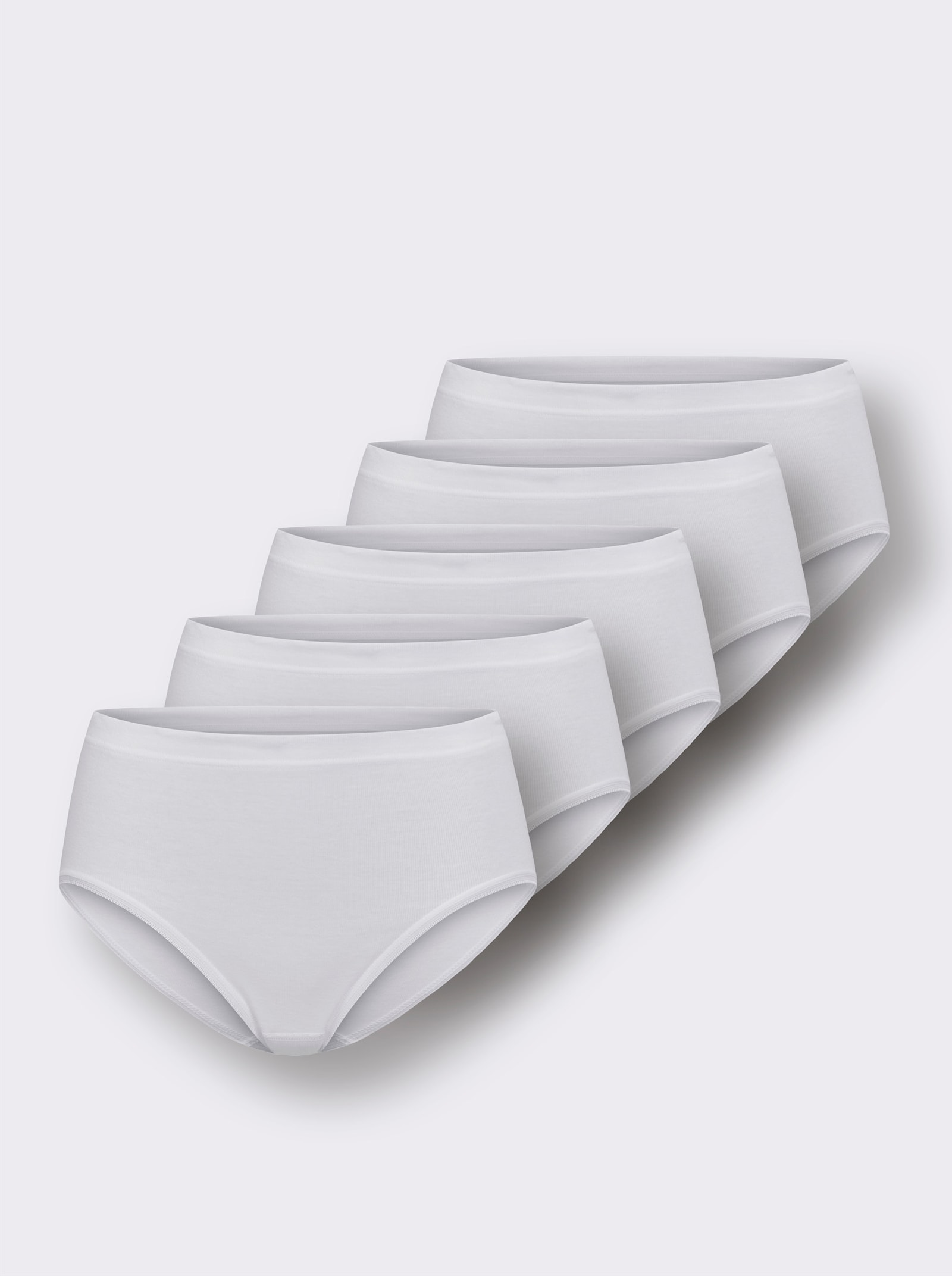 Speidel Taillenslip mit Doppelzwickel - 5x weiß