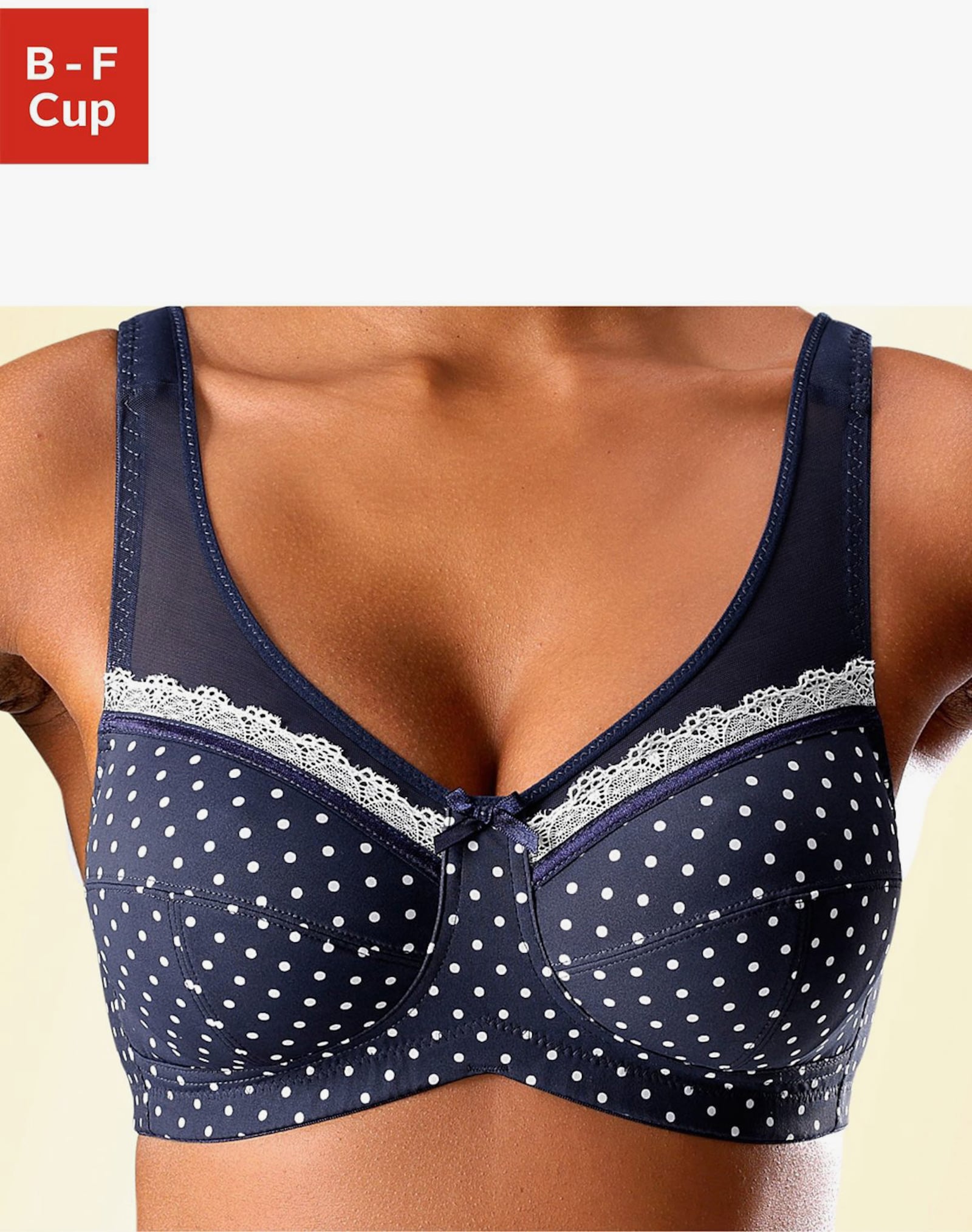 Nuance Steunbeha - marine/wit