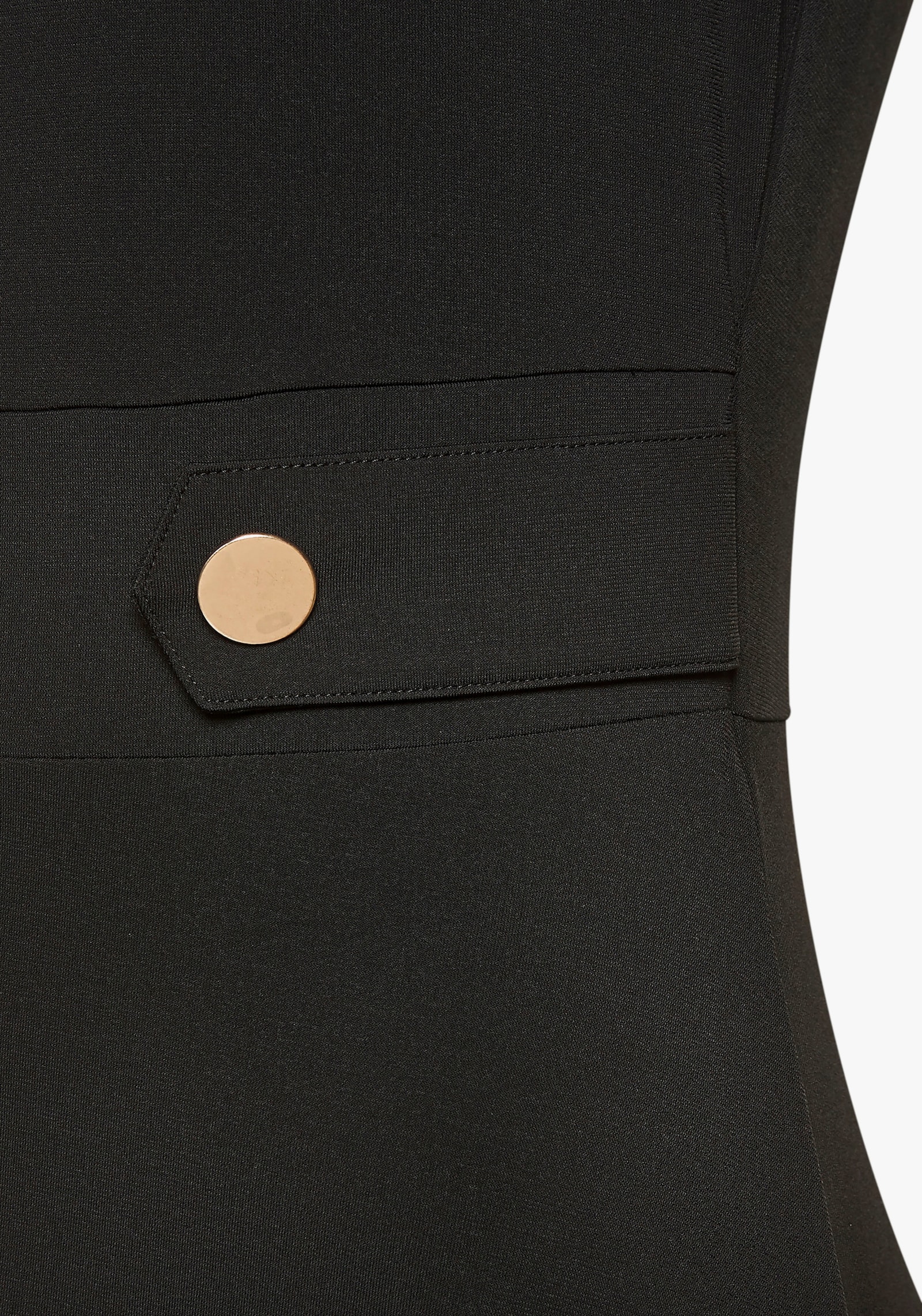 LASCANA Midikleid - schwarz