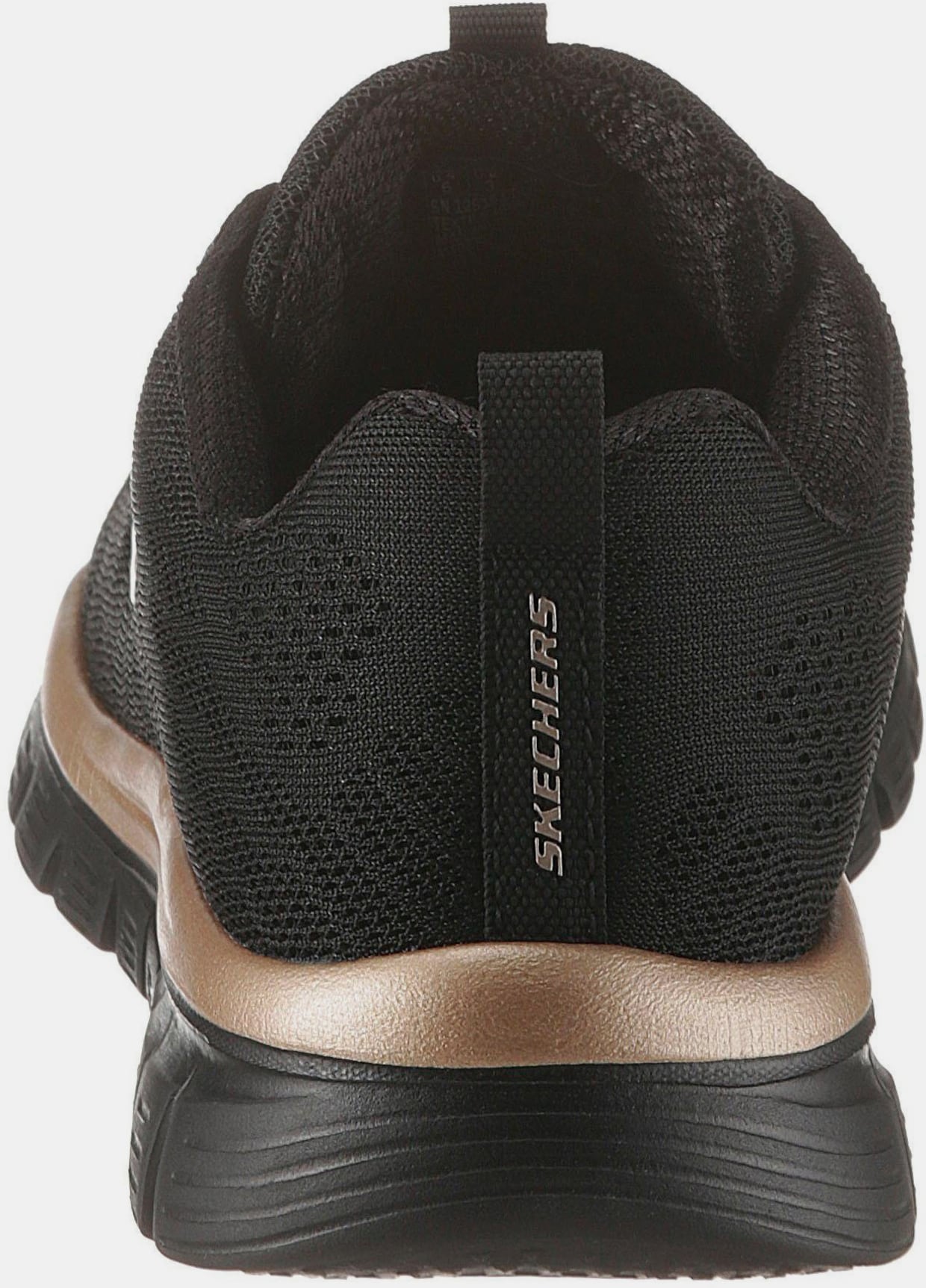 Skechers Sneaker - schwarz-roségoldfarben
