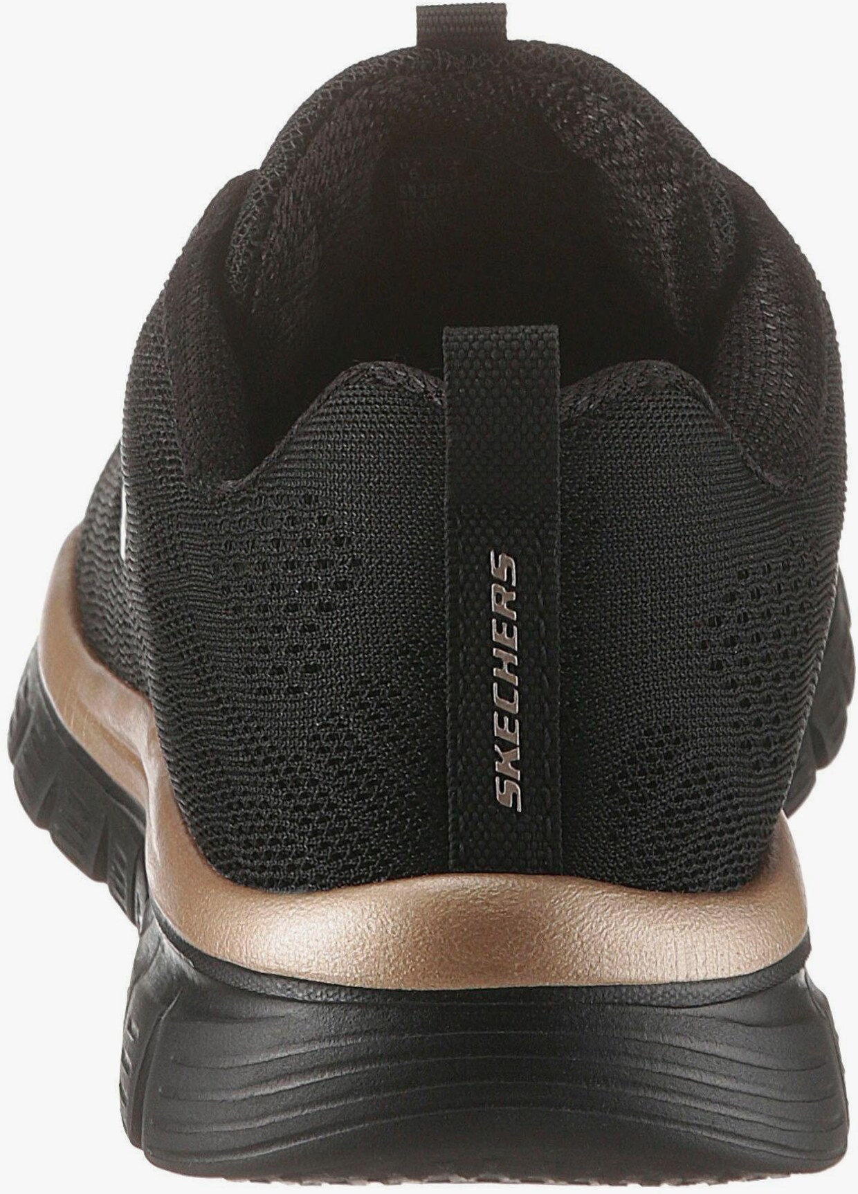 Skechers Sneaker - schwarz-goldfarben