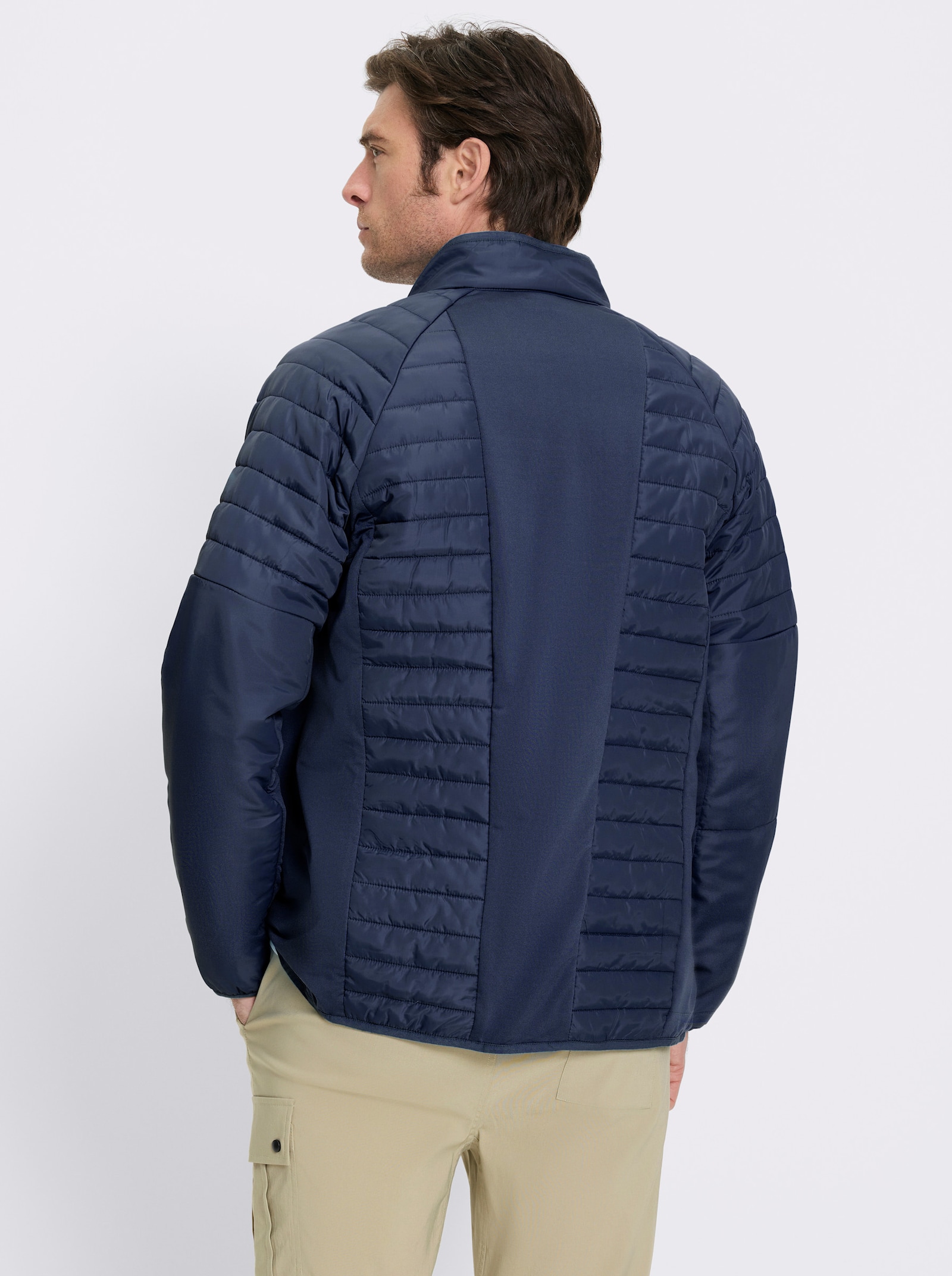 Catamaran Sports Steppjacke mit Innentaschen - marine