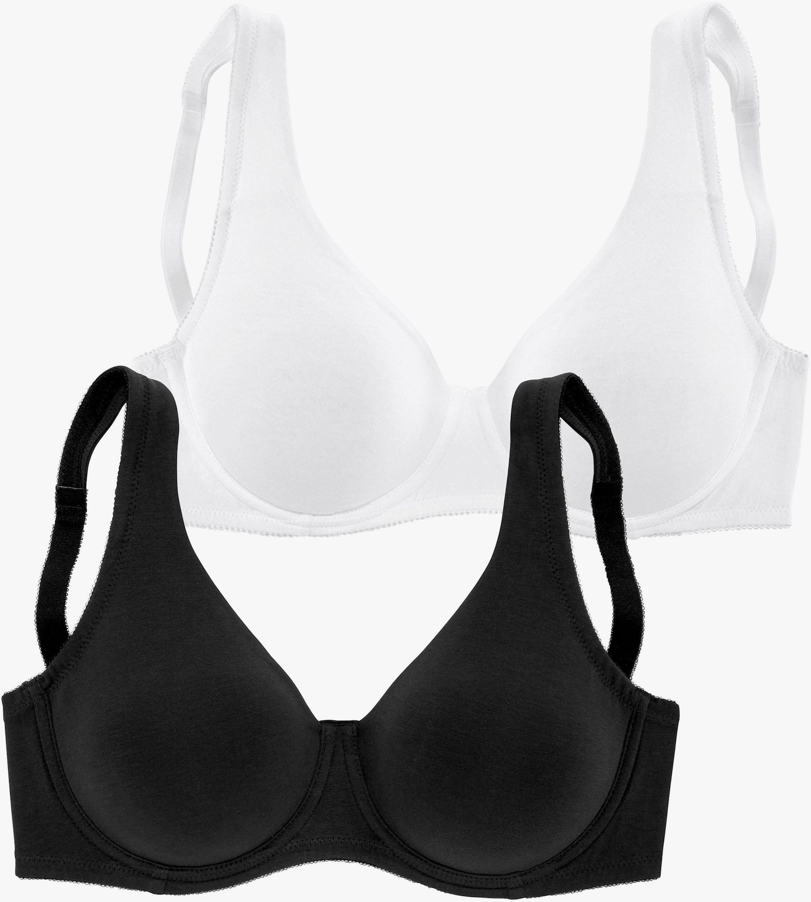 petite fleur Minimizer-BH - schwarz+weiß