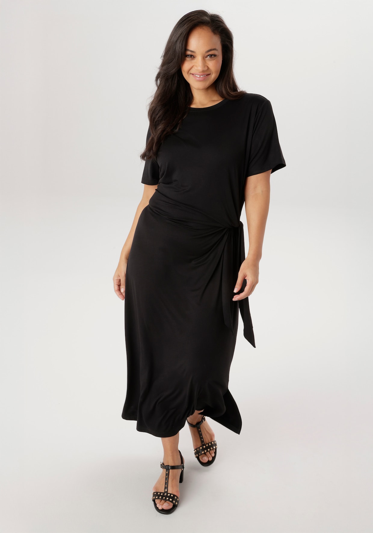 Aniston PLUS Maxikleid - schwarz