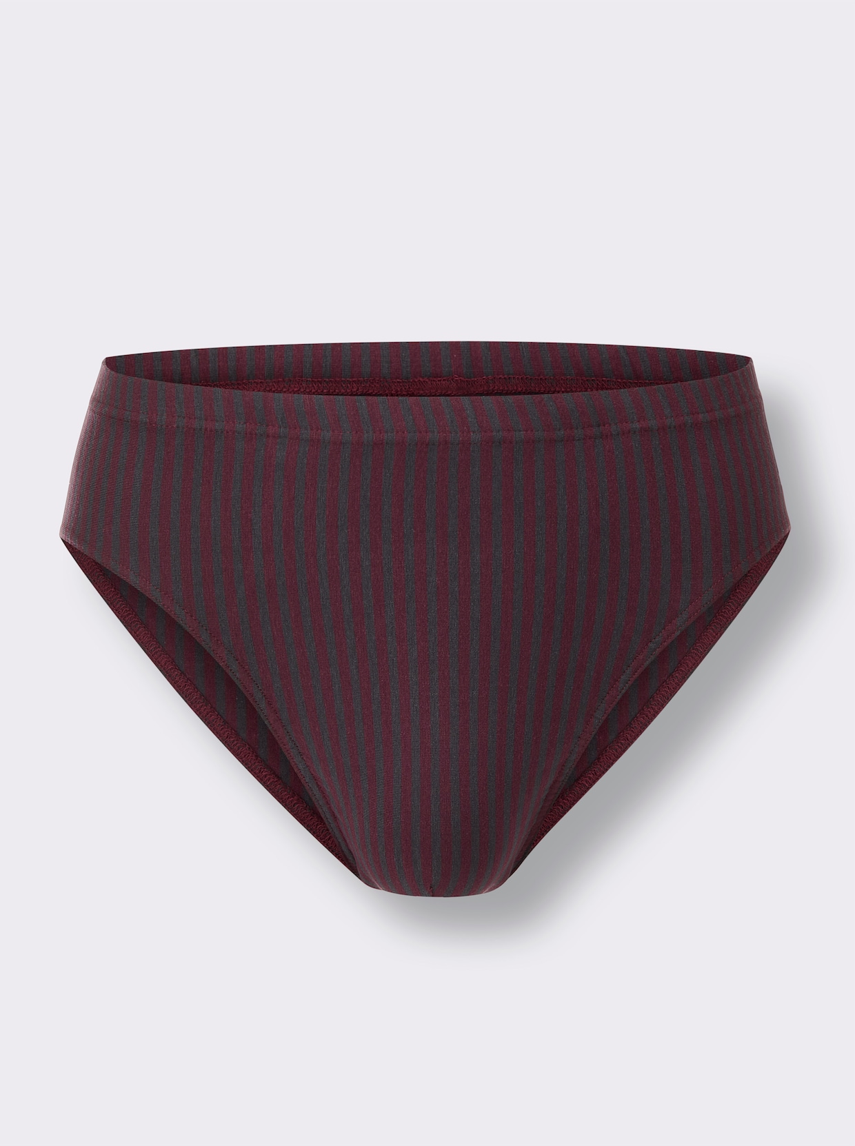 Comte Slips - bordeaux gestreept