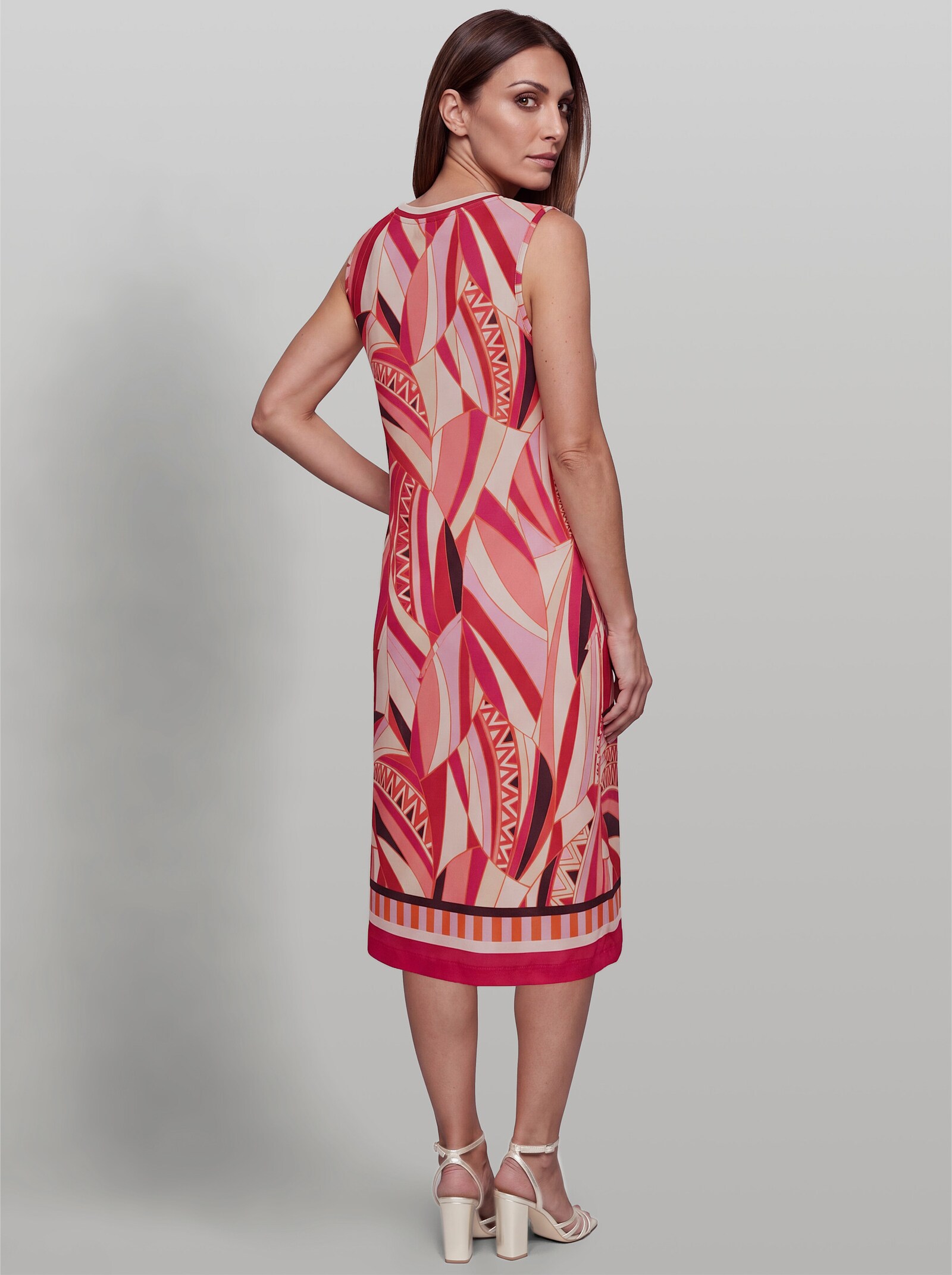 heine Jerseykleid mit grafischem Print - sand-hummer-bedruckt