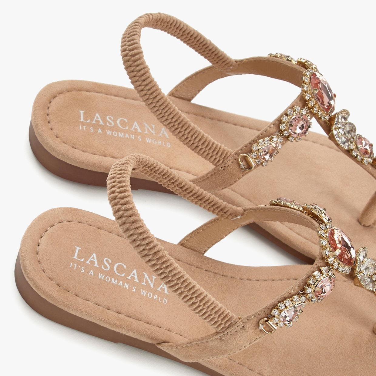 LASCANA Zehentrenner - beige