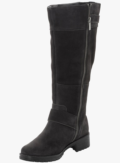 sheego Weitschaftstiefel - schwarz