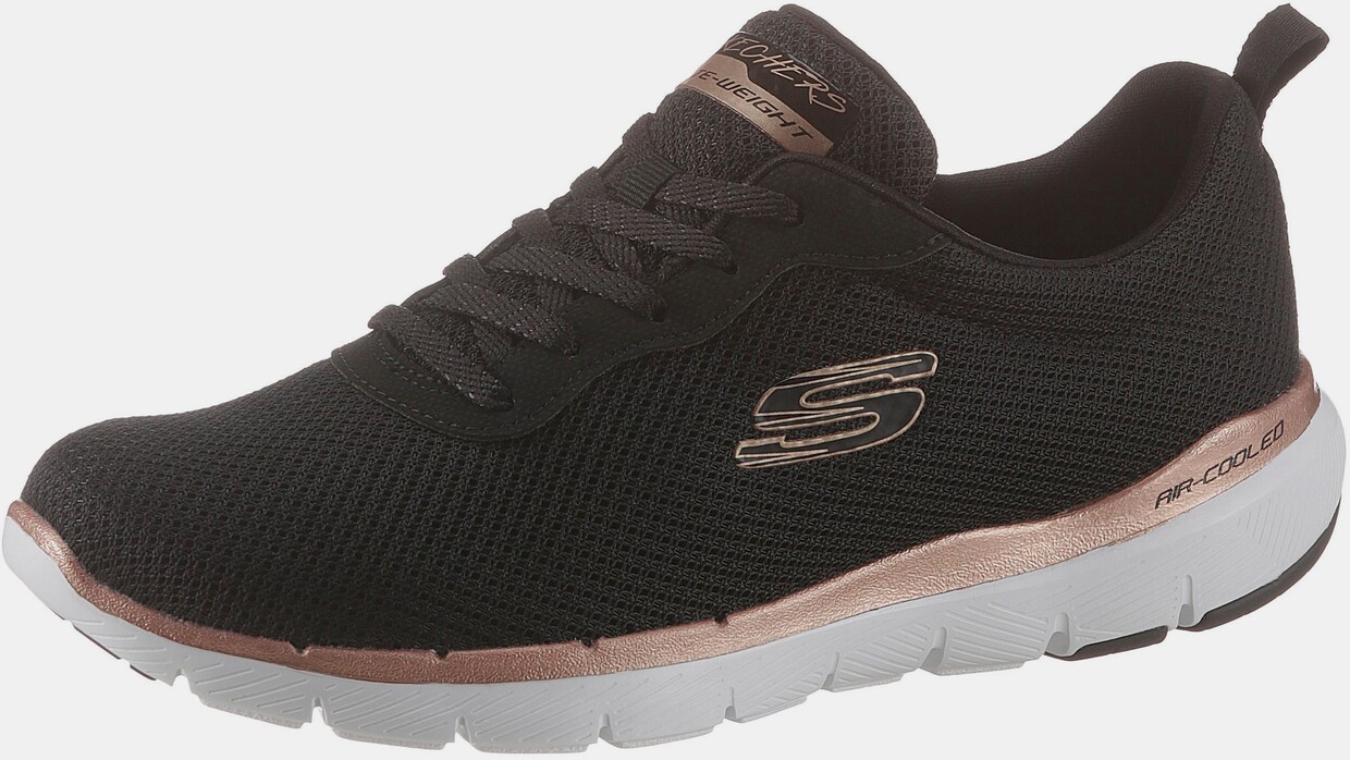 Skechers Sneaker - zwart/roze