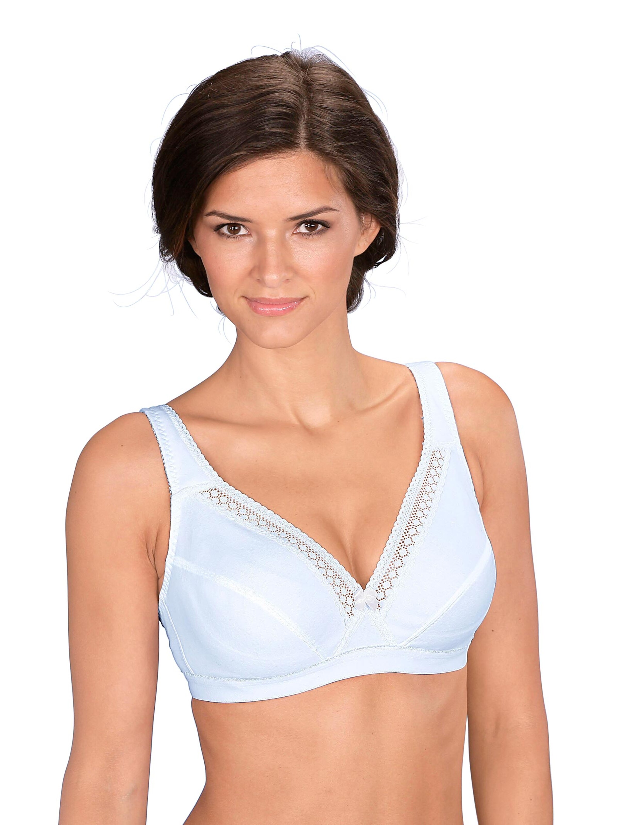 BH ohne Bügel - weiß