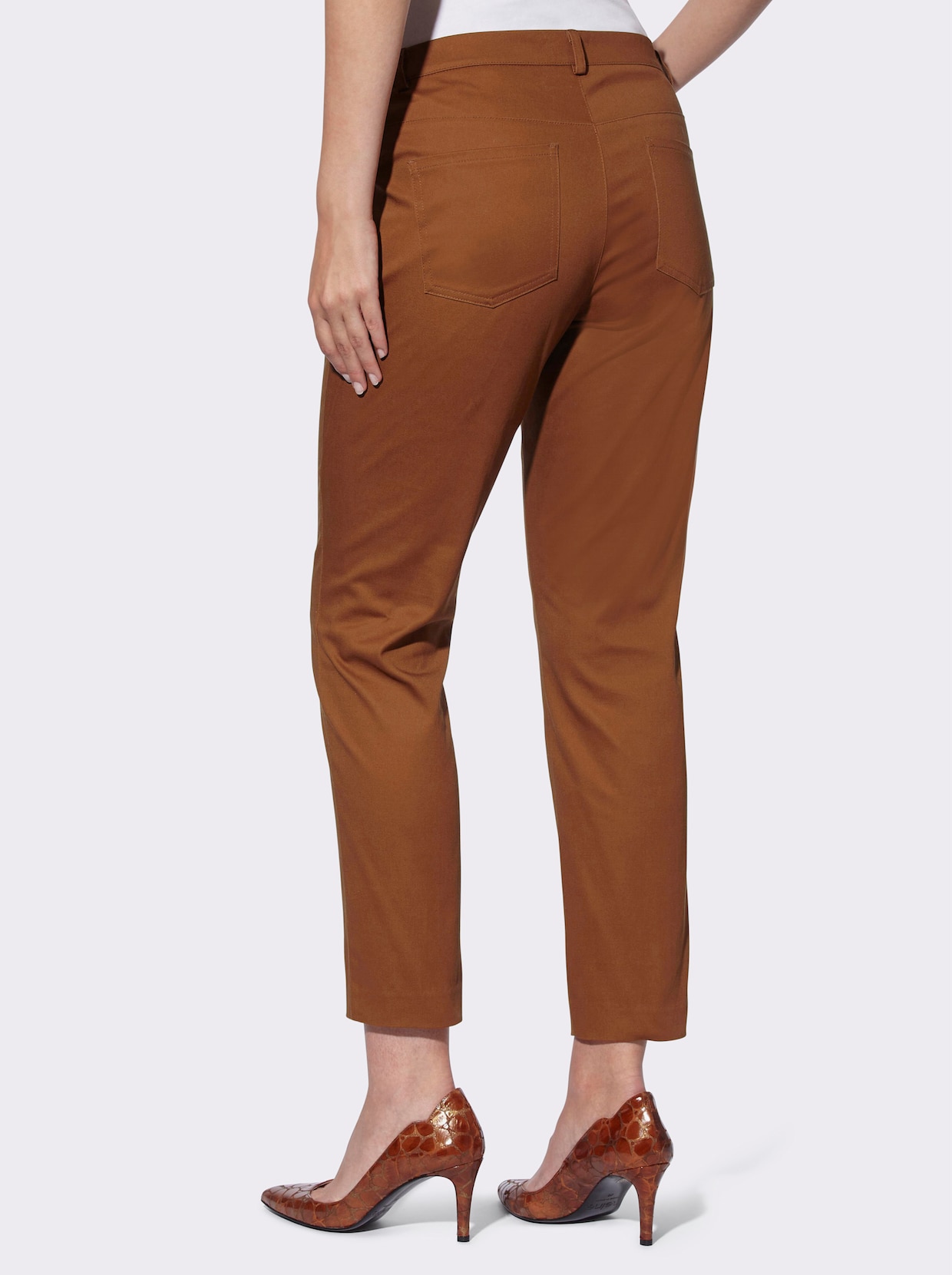 heine Stretch-Hose - cognac