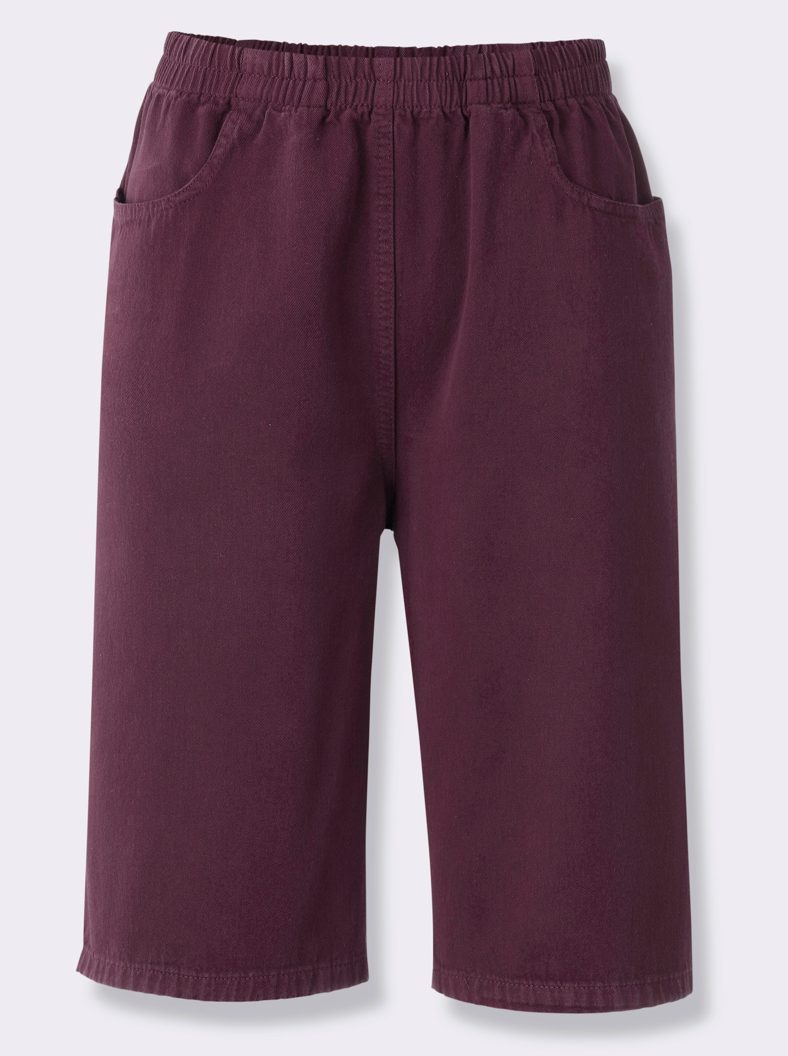 Bermudas mit Rundum-Dehnbund - beere